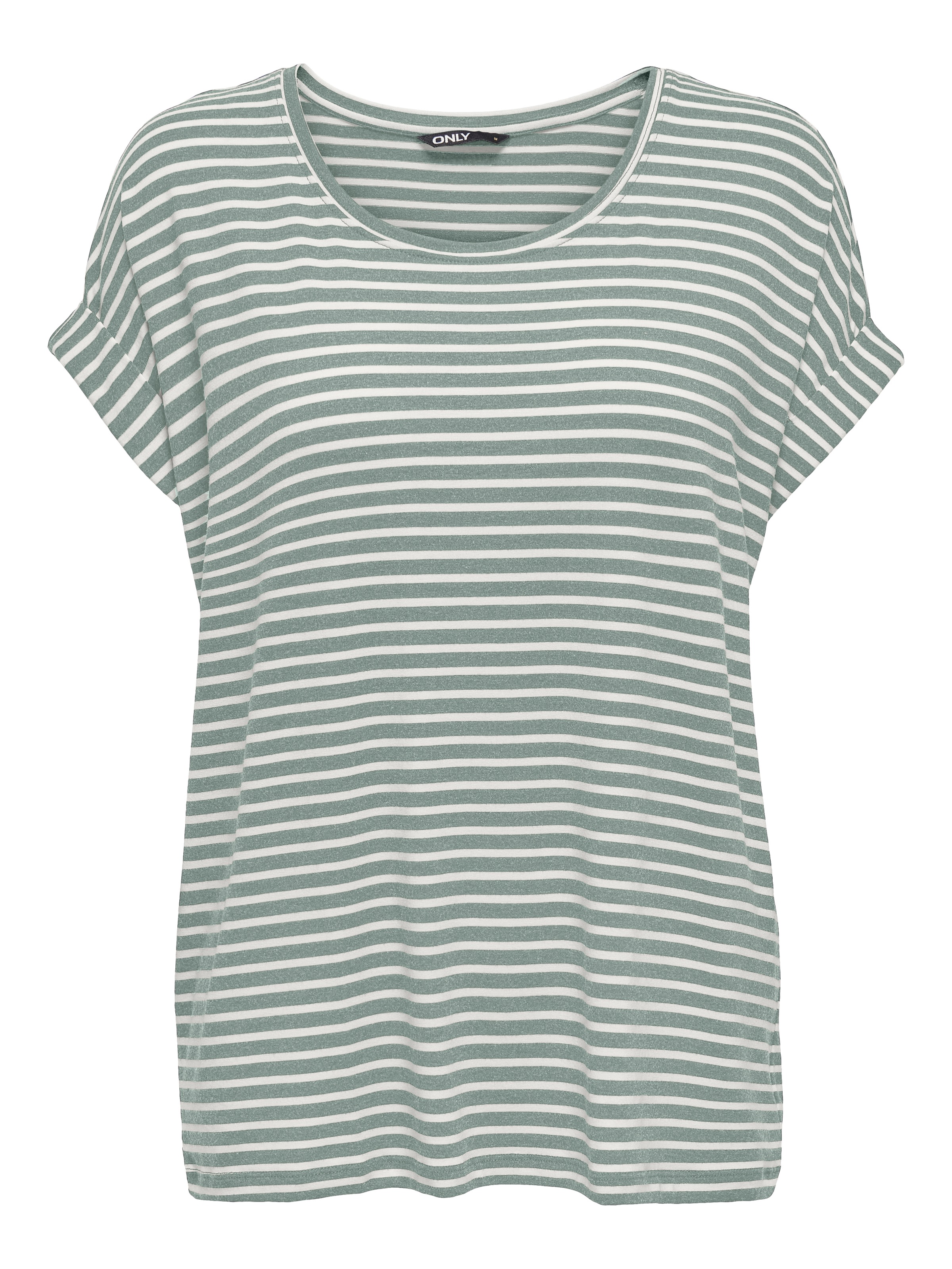 ONLY CARMAKOMA T-shirt à manches courtes »CARMOSTER STRIPE S/S O-NECK TOP JRS NOOS«