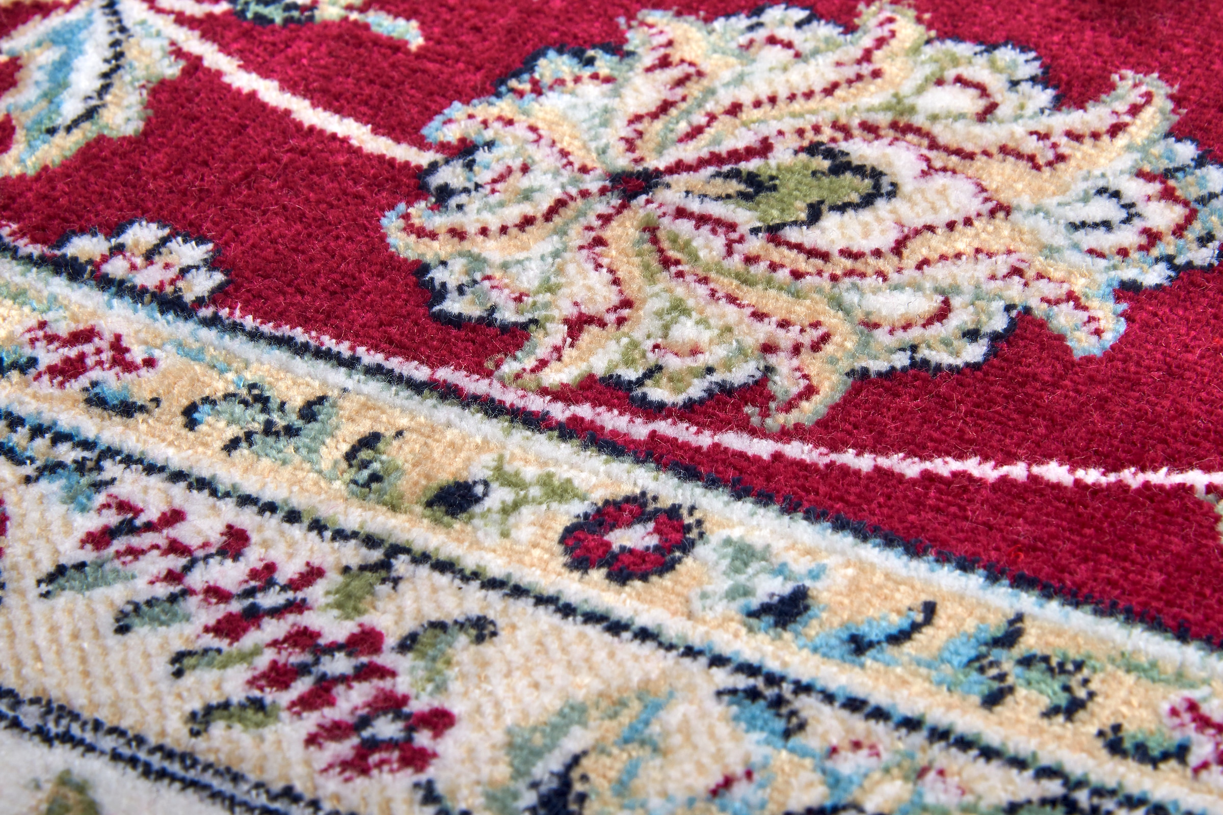 freundin Home Collection Teppich »Djamila«, rechteckig, Orient-Design, Vintage-Look, Fransen, pflegeleicht, strapazierfähig