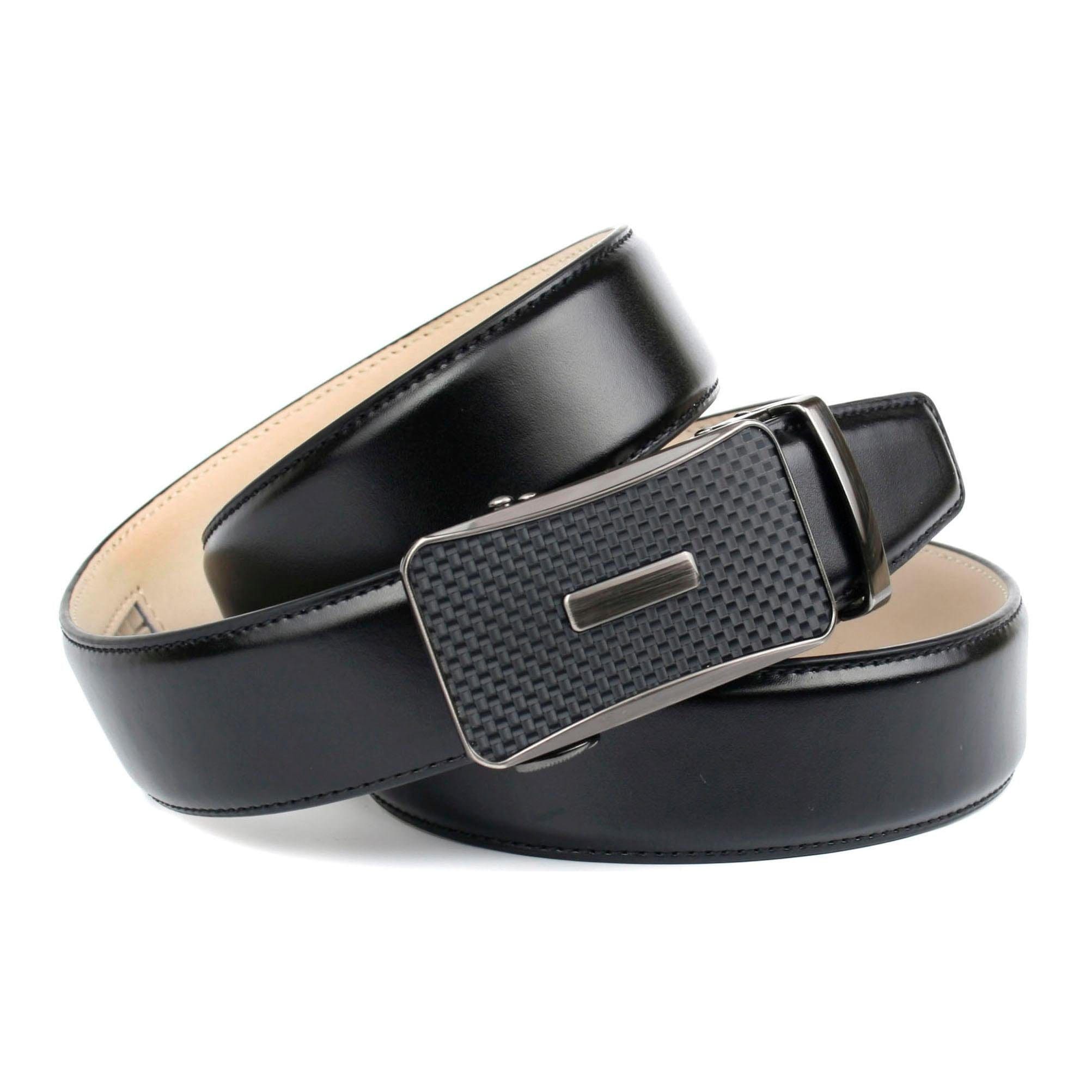 Image of Anthoni Crown Ledergürtel, Glatter Gürtel mit Schliesse im Flecht-Design bei Ackermann Versand Schweiz