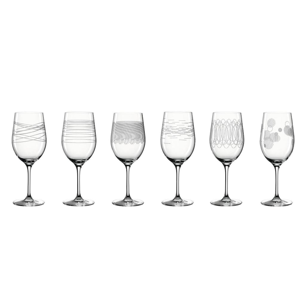 LEONARDO Weinglas »Leonardo Universal Weinglas Casella«, (6 tlg.), 6 teilig