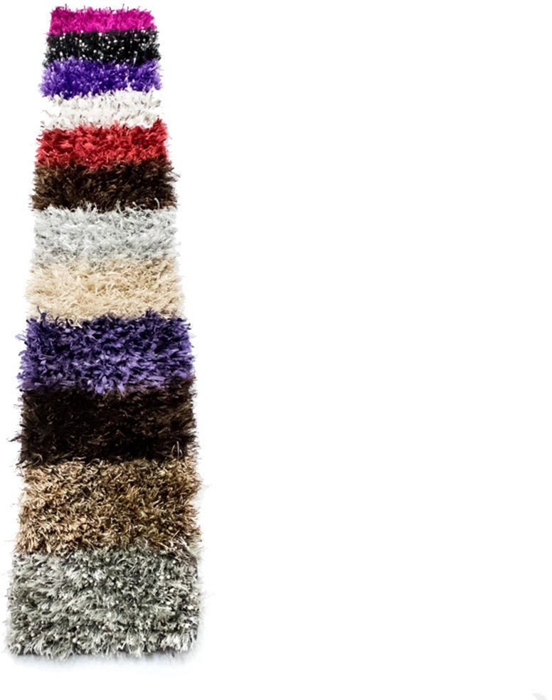 Image of morgenland Läufer »Shaggy Teppich handgewebt mehrfarbig«, rechteckig, 30 mm Höhe bei Ackermann Versand Schweiz