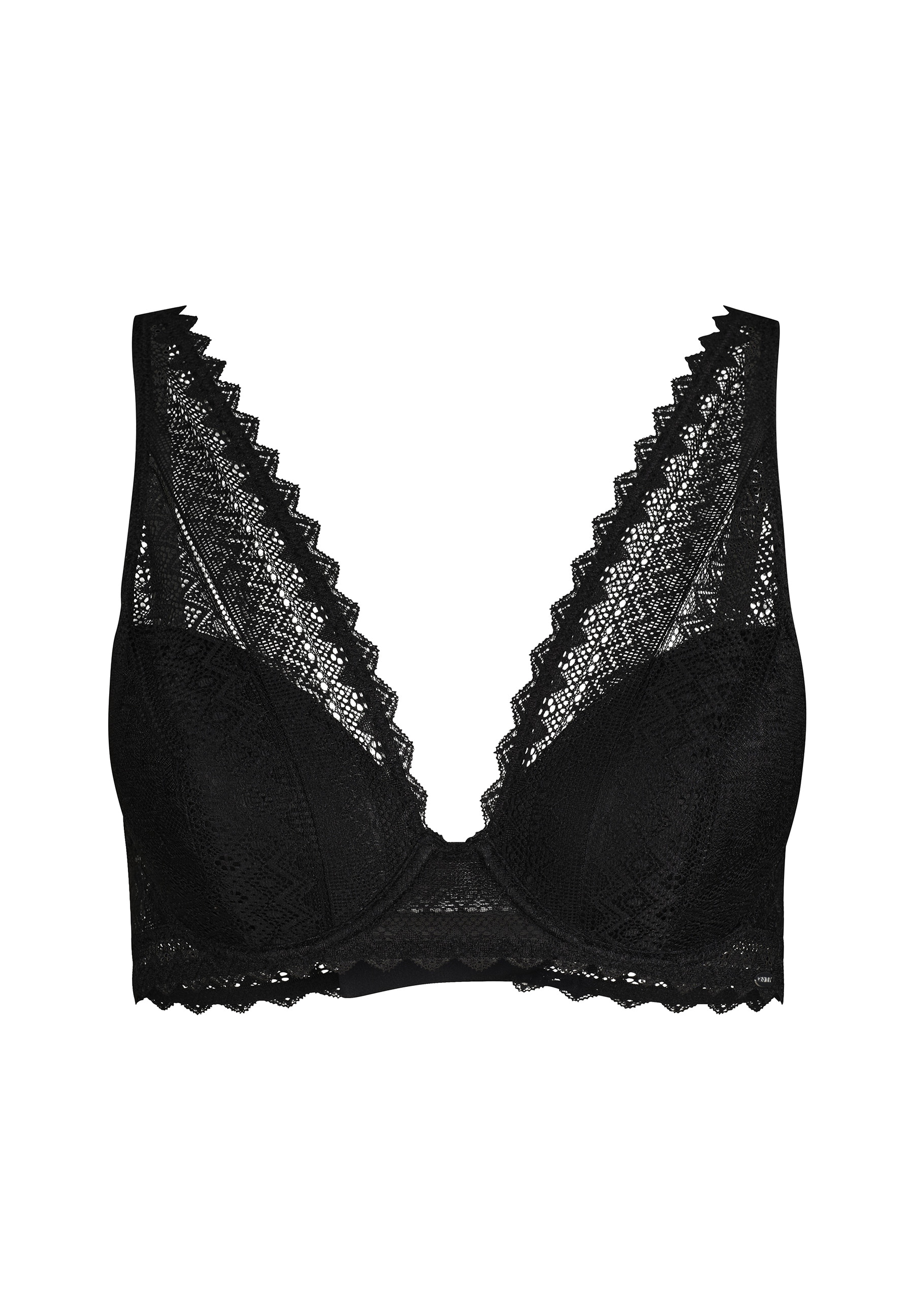 Skiny Triangel-BH »Initialace« mit Bügel, Spitze über den Cups, gepolstert