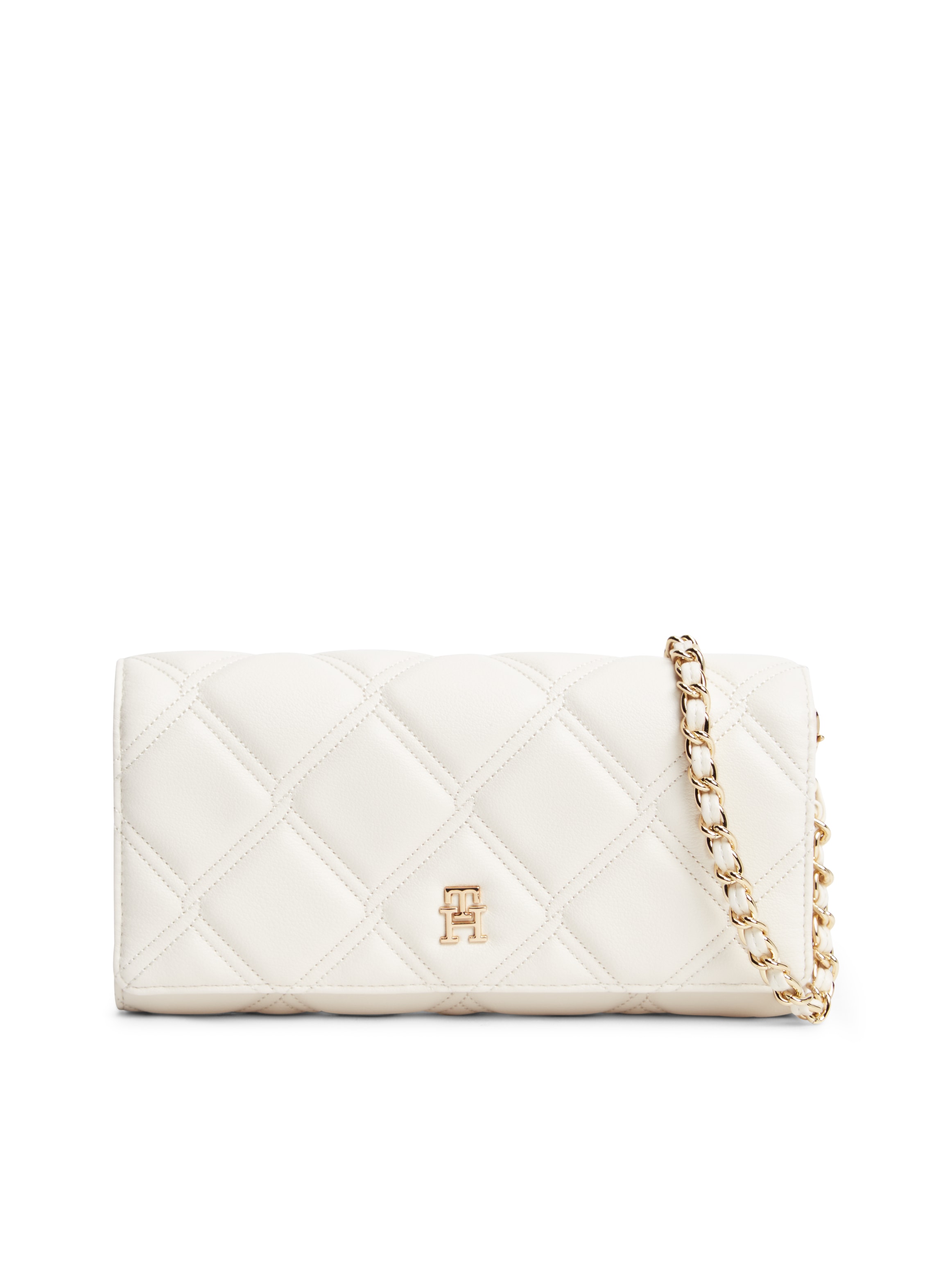 Image of Tommy Hilfiger Geldbörse "TH FEMININE WALLET ON CHAIN" Damen Geldbeutel, Minibag mit Zierkette als Umhängeriemen
