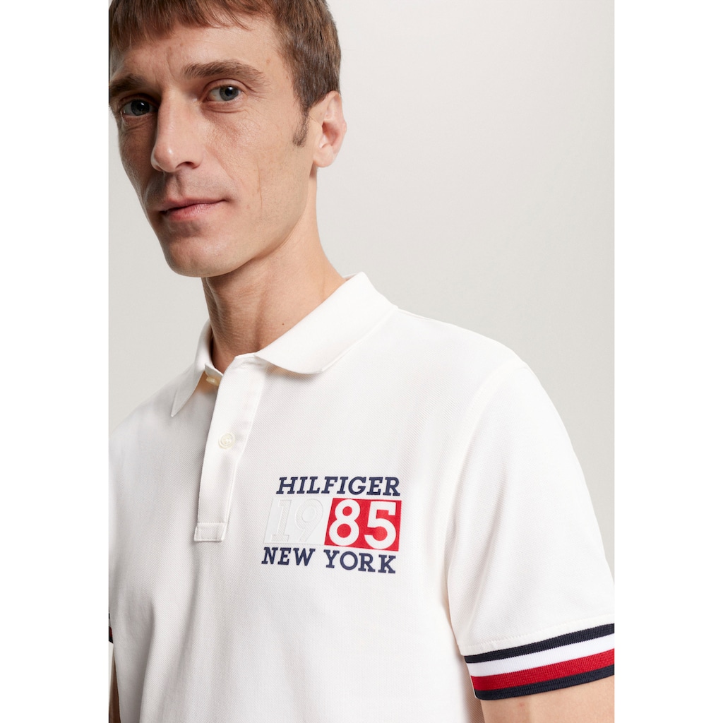 Tommy Hilfiger Poloshirt »NEW YORK FLAG SLIM POLO«