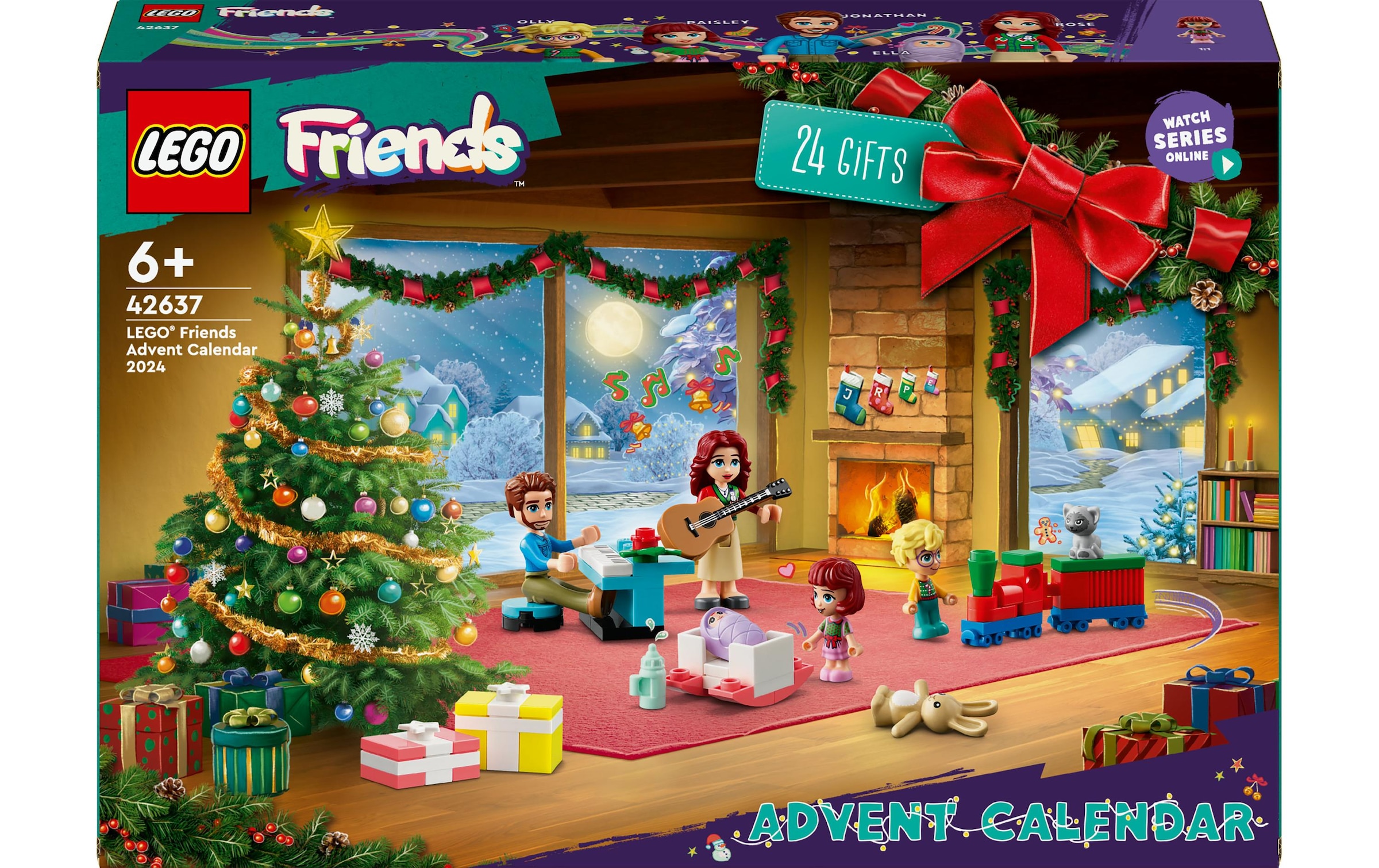 LEGO® Adventskalender »Friends 2024«, ab 6 Jahren