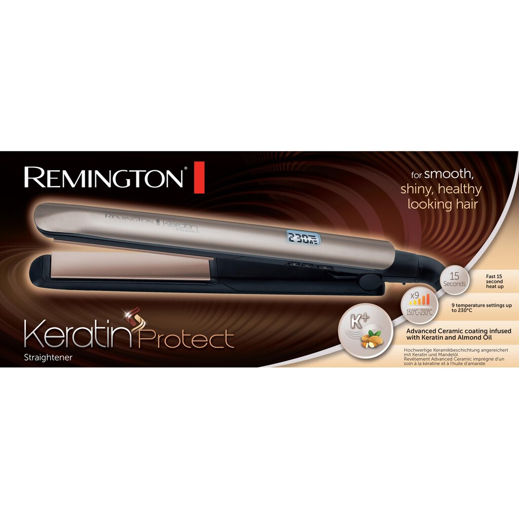 Remington Glätteisen »S8540 Keratin Protect«