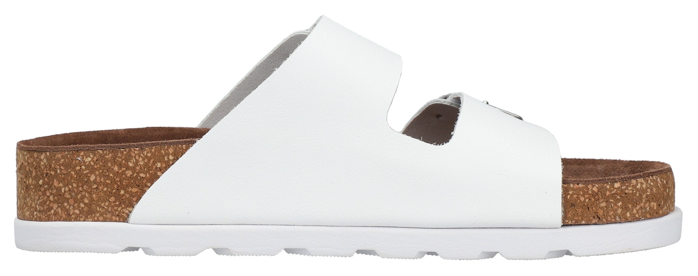 Rieker Pantolette  Chausson, chaussure d'été, chaussure de plage, sandale à deux brides avec semelle souple