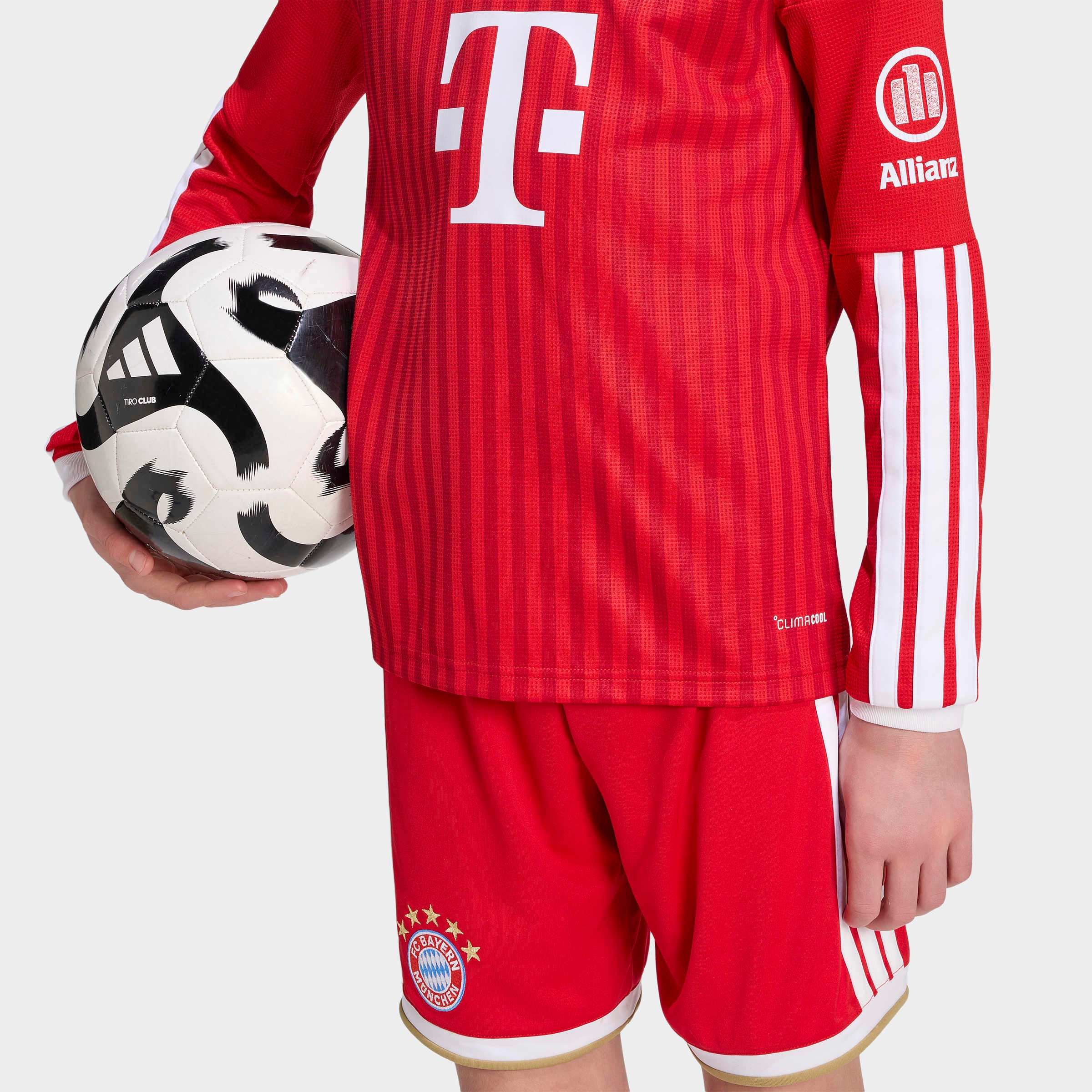 adidas Performance Fussballtrikot »FCB H JSY YL« für Kinder, mit Climacool® Technologie, mit Rundhalsausschnitt