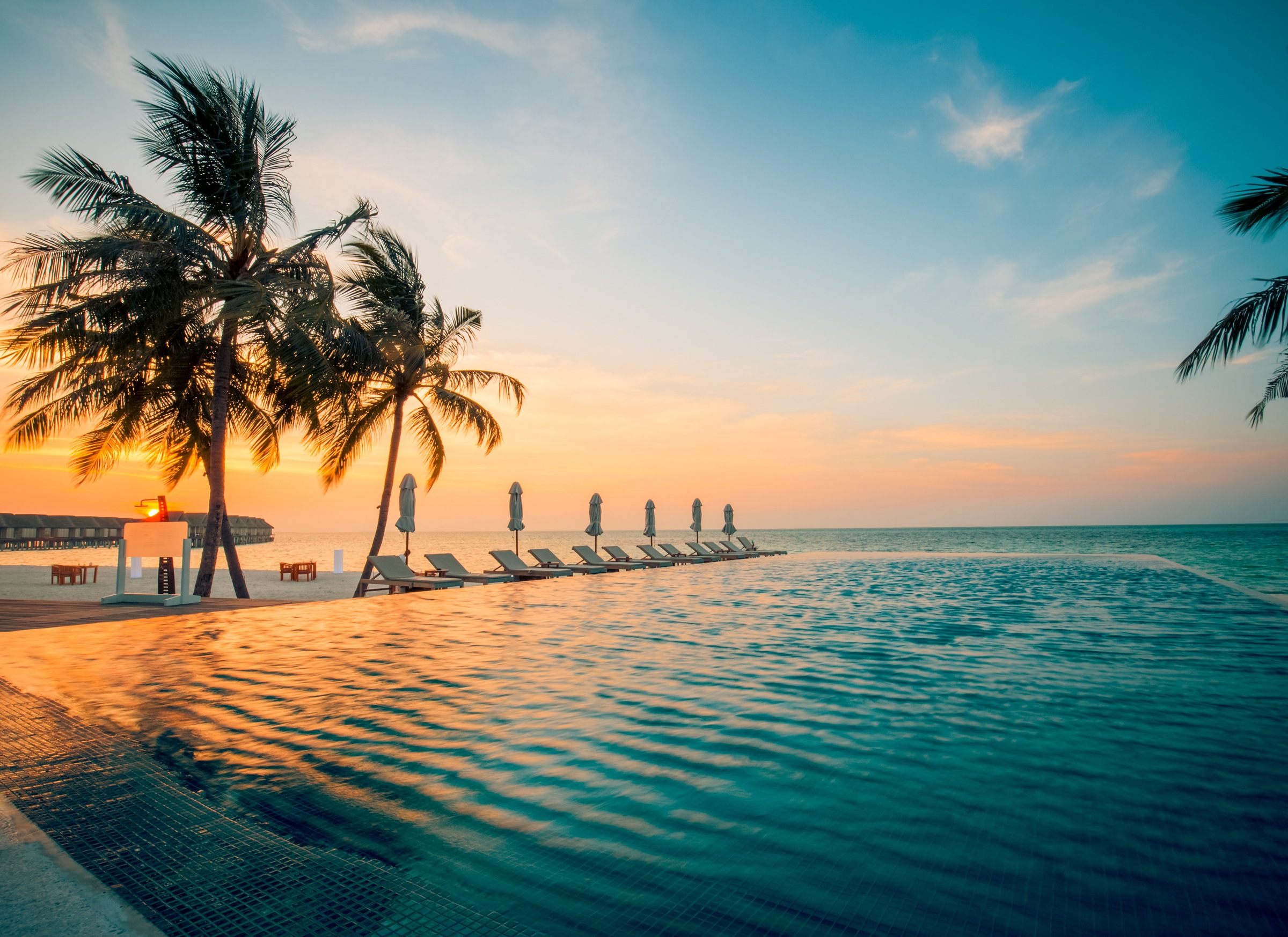 Image of Papermoon Fototapete »Sunset on Maldives« bei Ackermann Versand Schweiz
