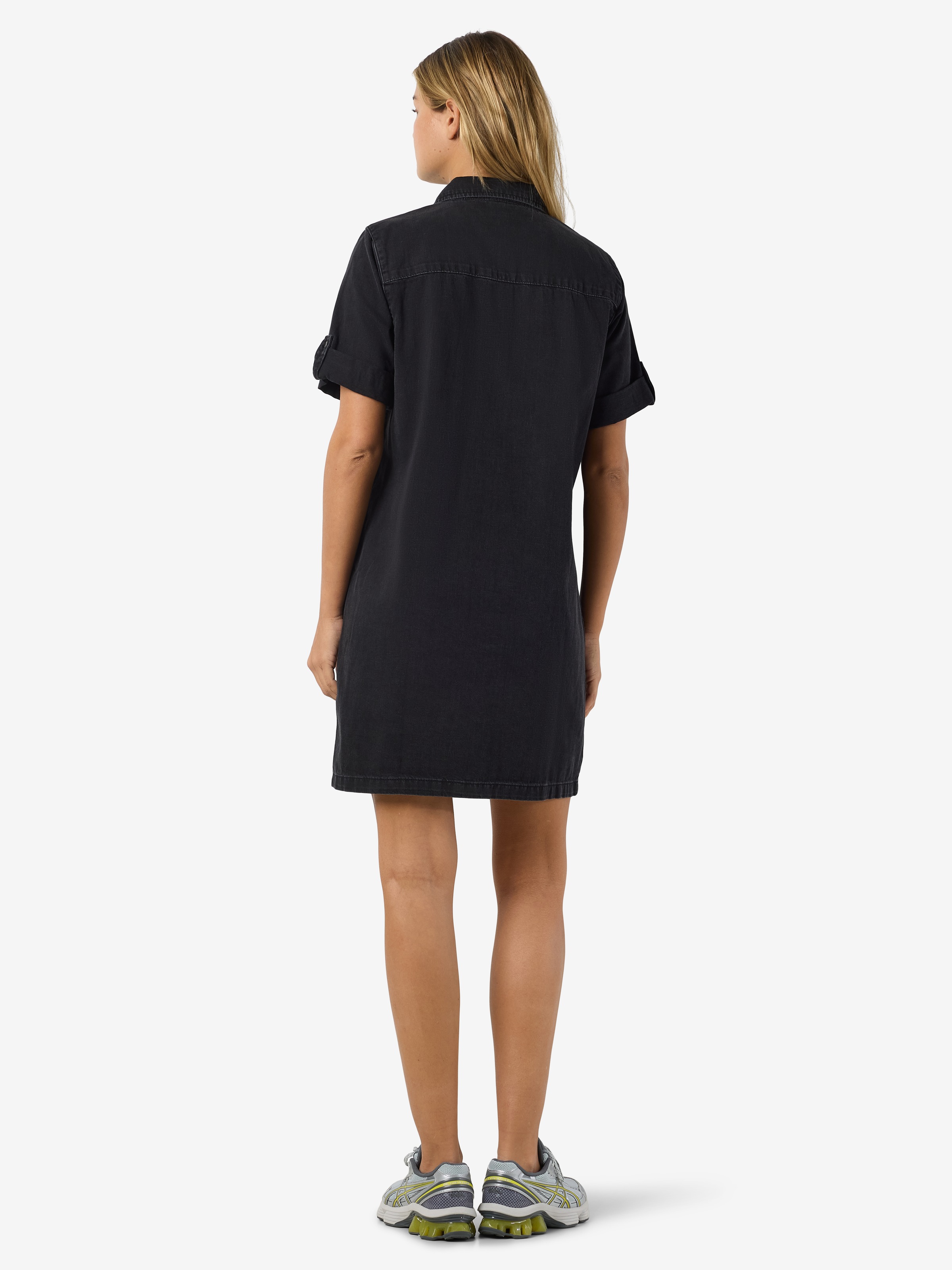 Noisy may Jeanskleid »NMNEW SIGNE S/S DENIM DRESS WG001BL NOOS« Brusttaschen