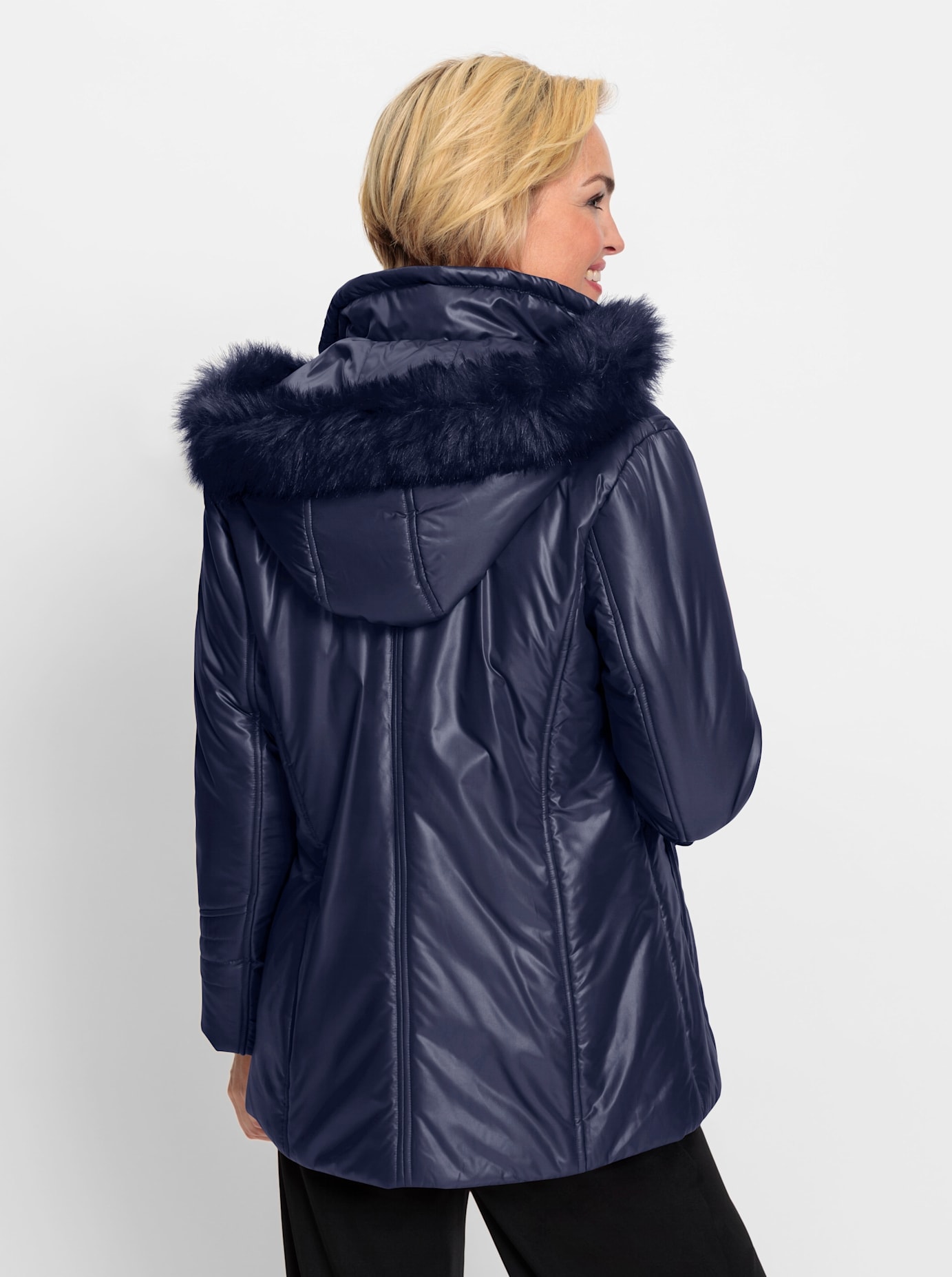 Classic Winterjacke, mit Kapuze