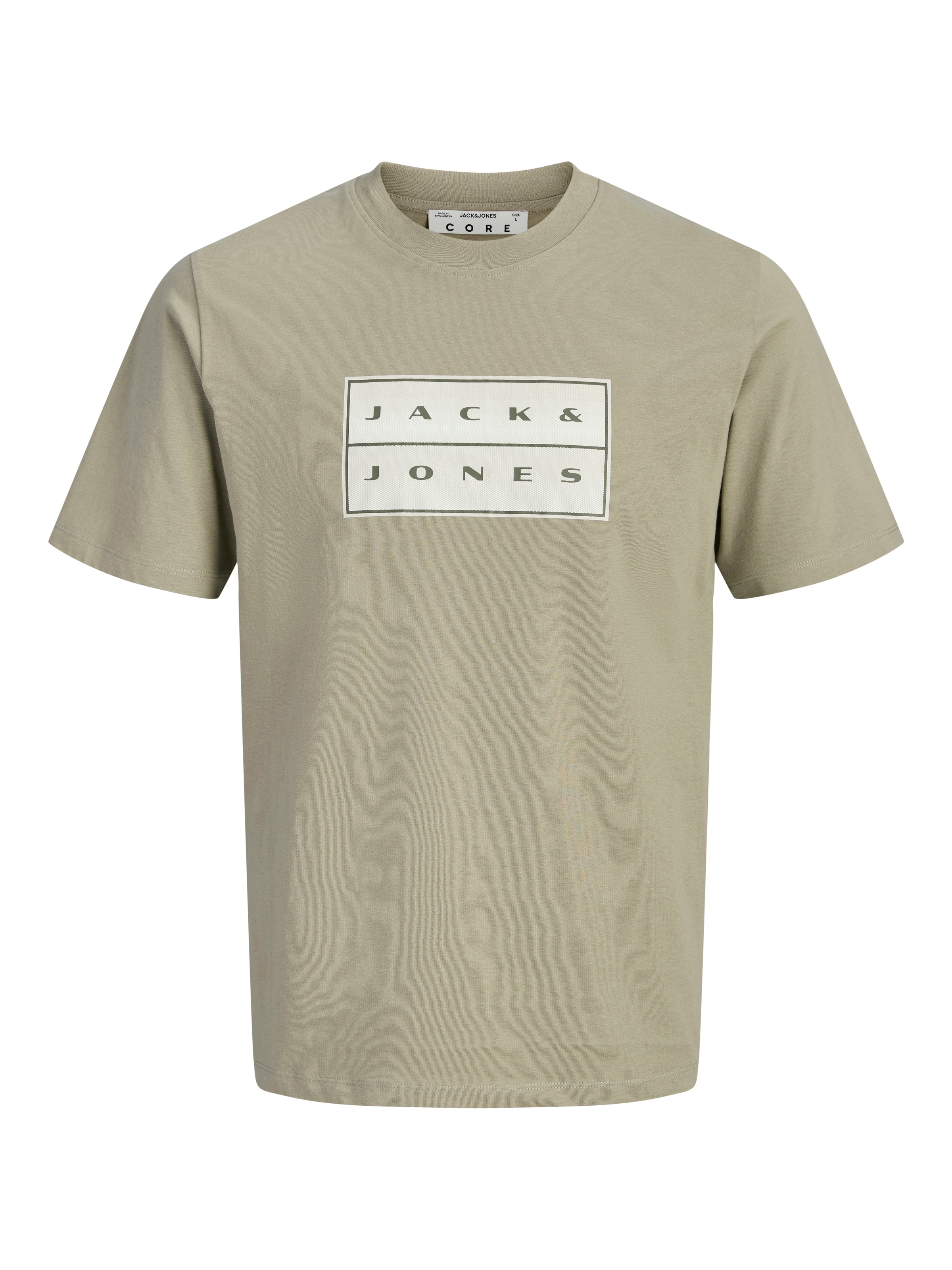 Jack & Jones Junior »JCOFUSION DOTS PRINT TEE SS CN JNR« Baumwolle, normal geschnitten