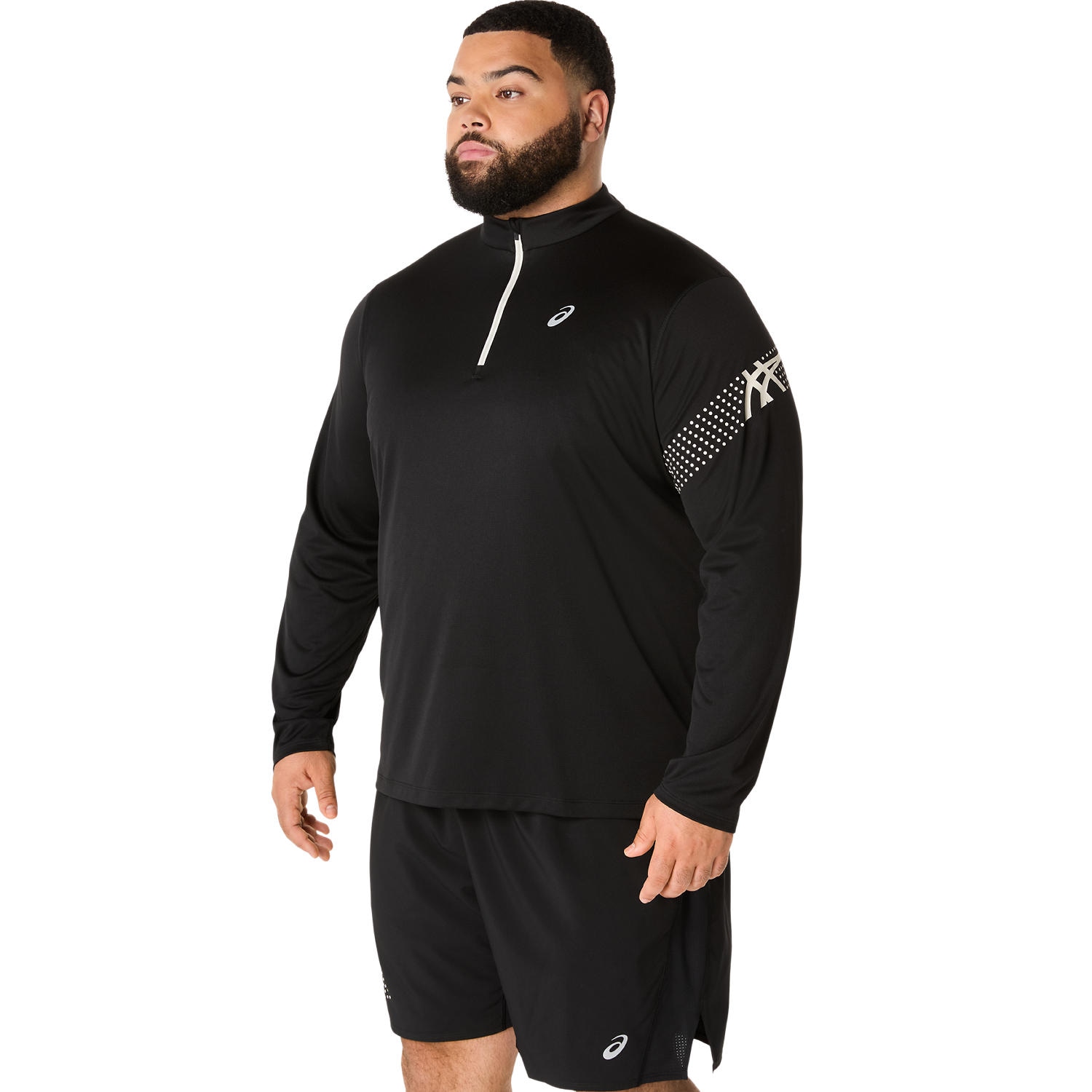 Image of Asics Laufshirt "ASICS ICON LS 1/2 ZIP"