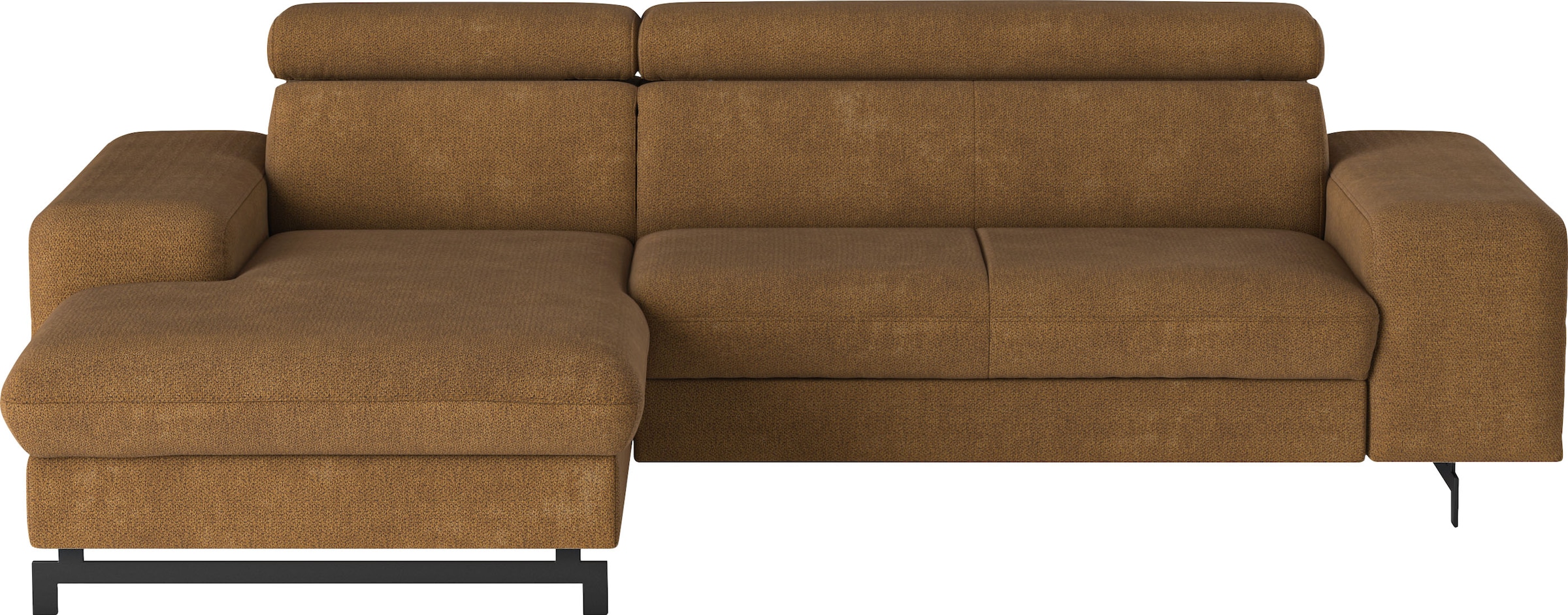 COTTA Ecksofa »Emma L-Form«, mit Kopfteilverstellung, wahlweise mit Bettfunktion & Bettkasten