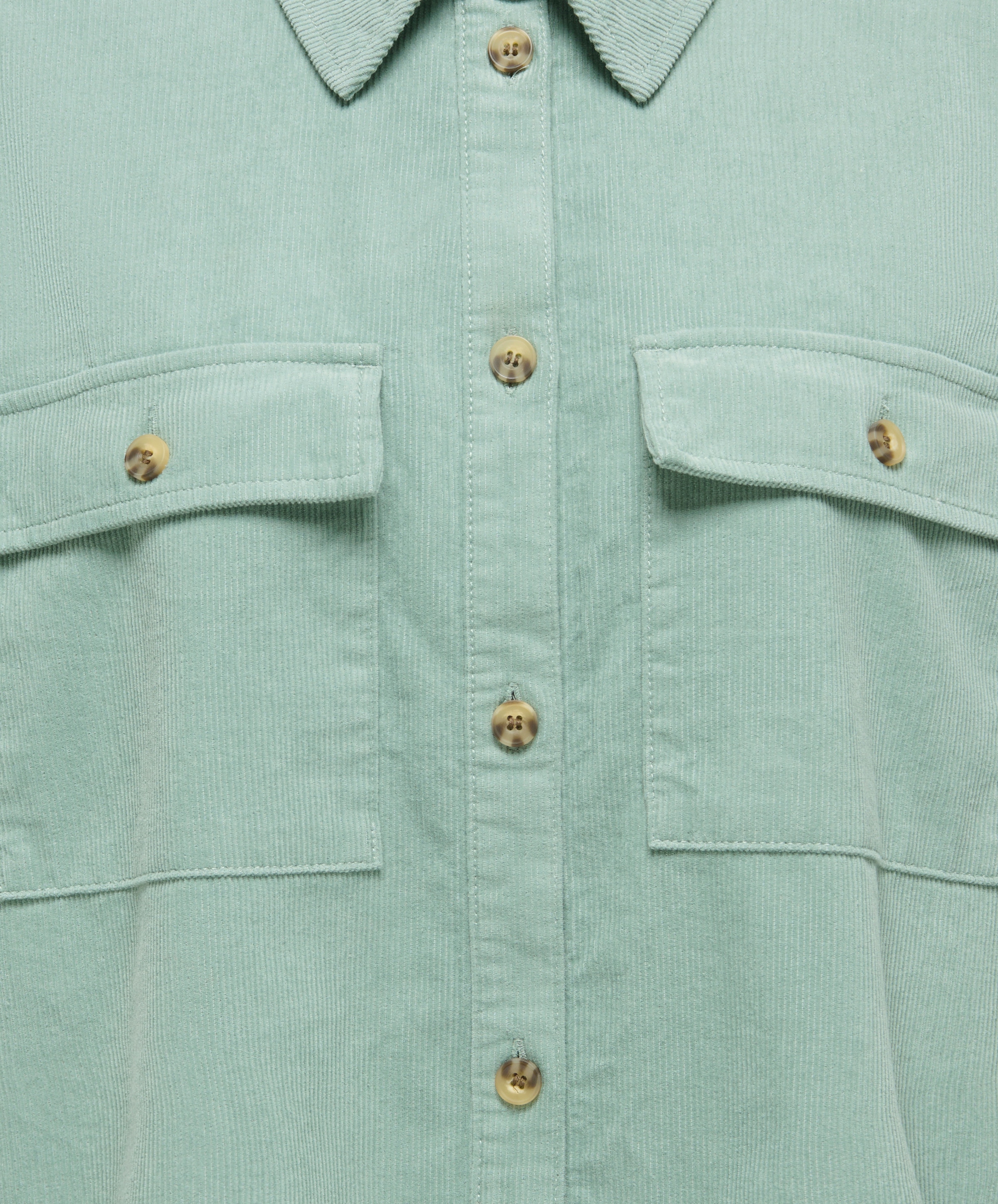 ONLY Blouse chemise »ONLMOXIE L/S CORD SLIT SHACKET CC PNT« Coton, velours côtelé fin, oversize