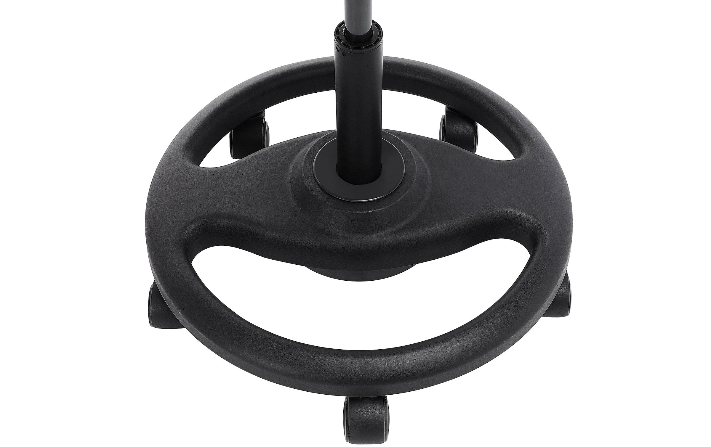 SONGMICS Tabouret »höhenverstellbar, mit Fusskreuz, Schwarz«