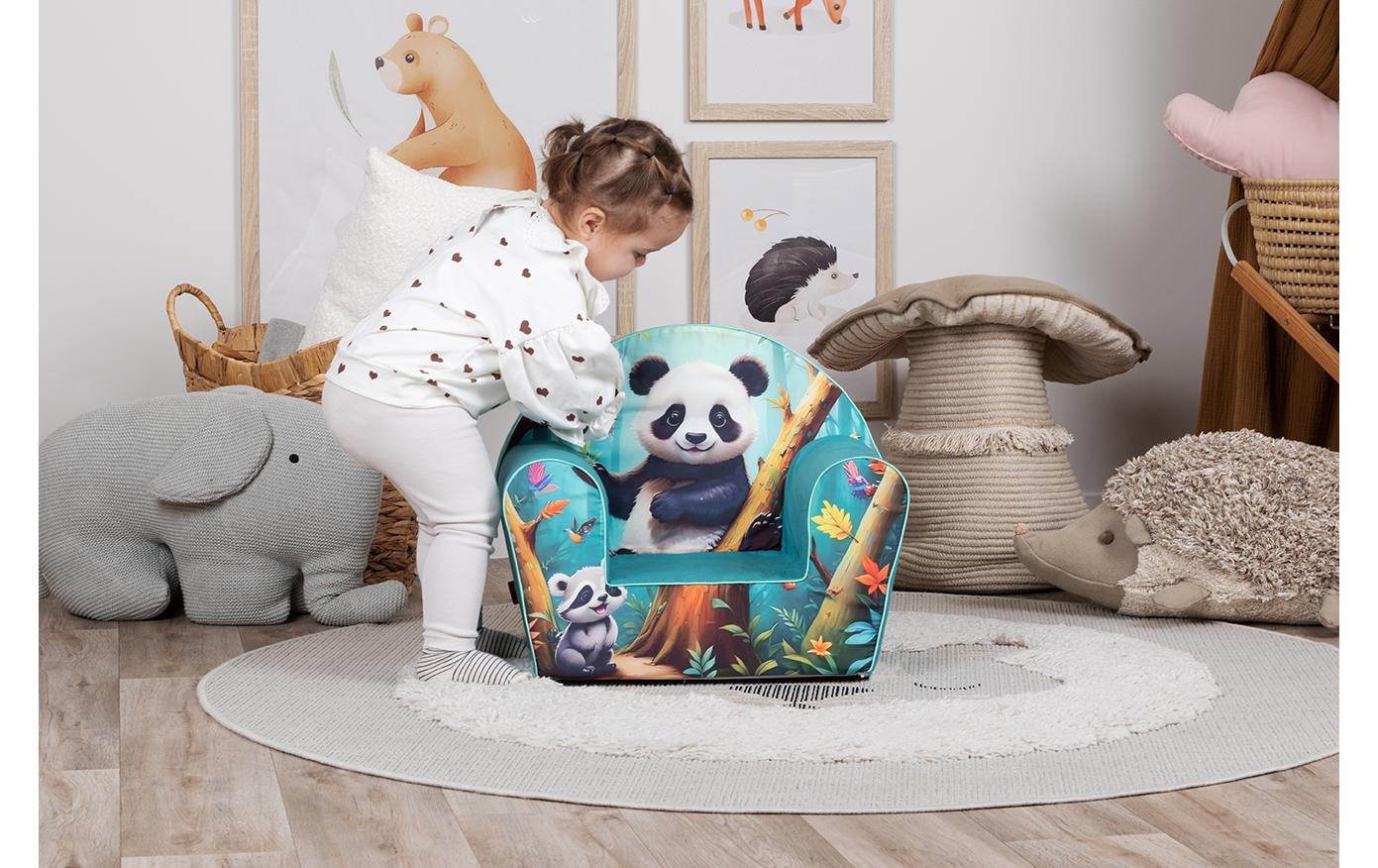 Knorrtoys® Kindersessel »Lucky panda«