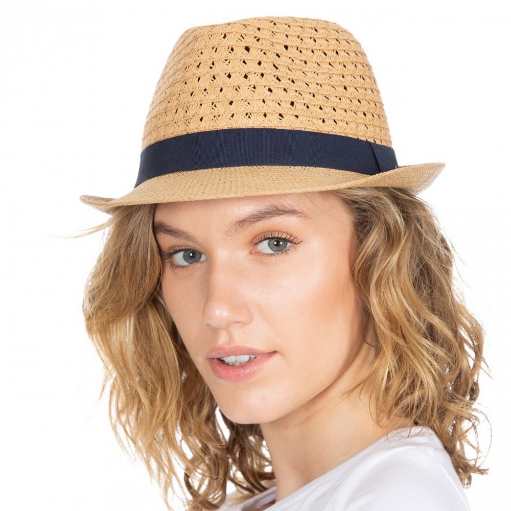 Strohhut »Damen Trilby-«