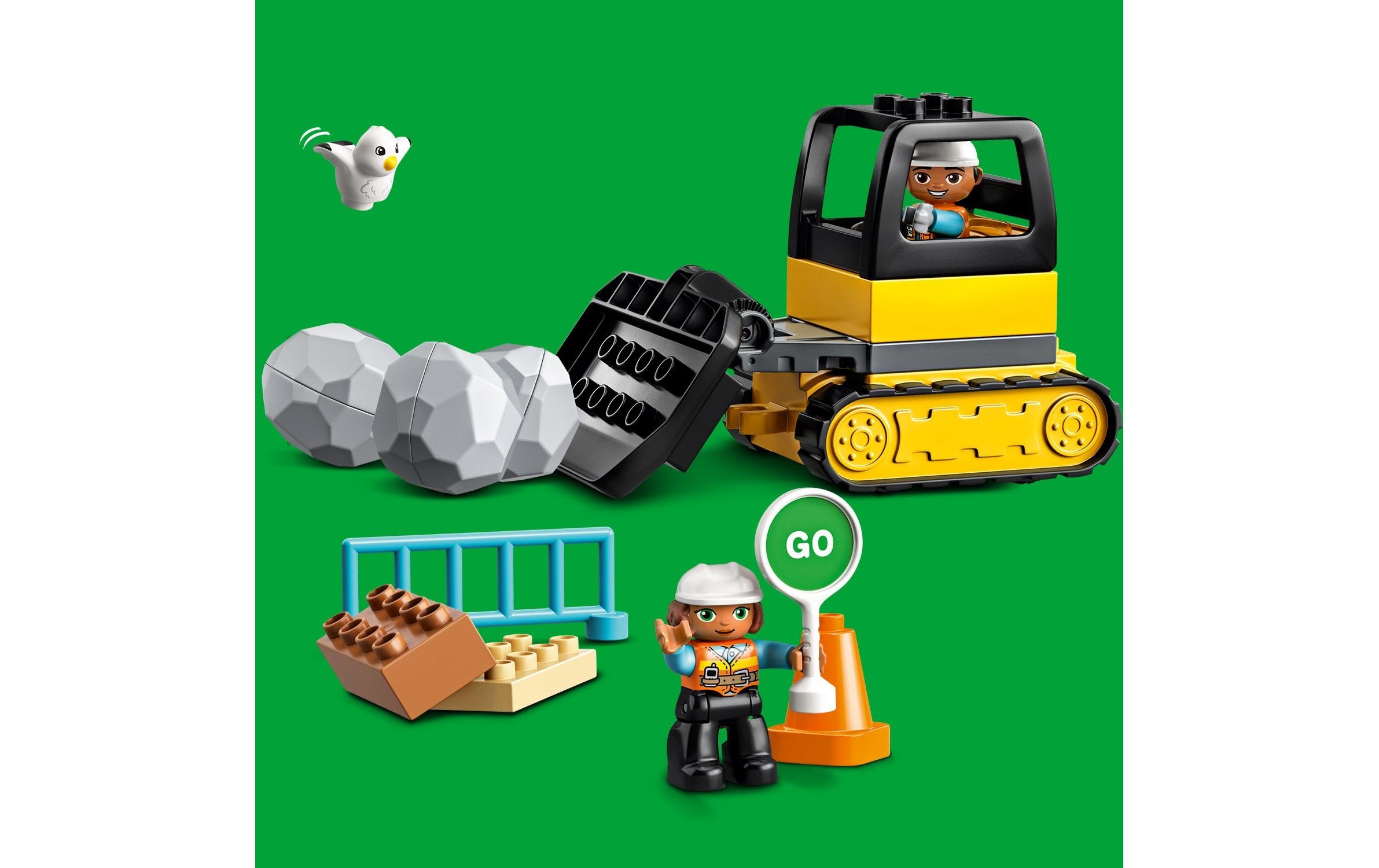 LEGO® Spielbausteine »DUPLO® Baustelle mit Abrissbirne 10932«, (56 St.)