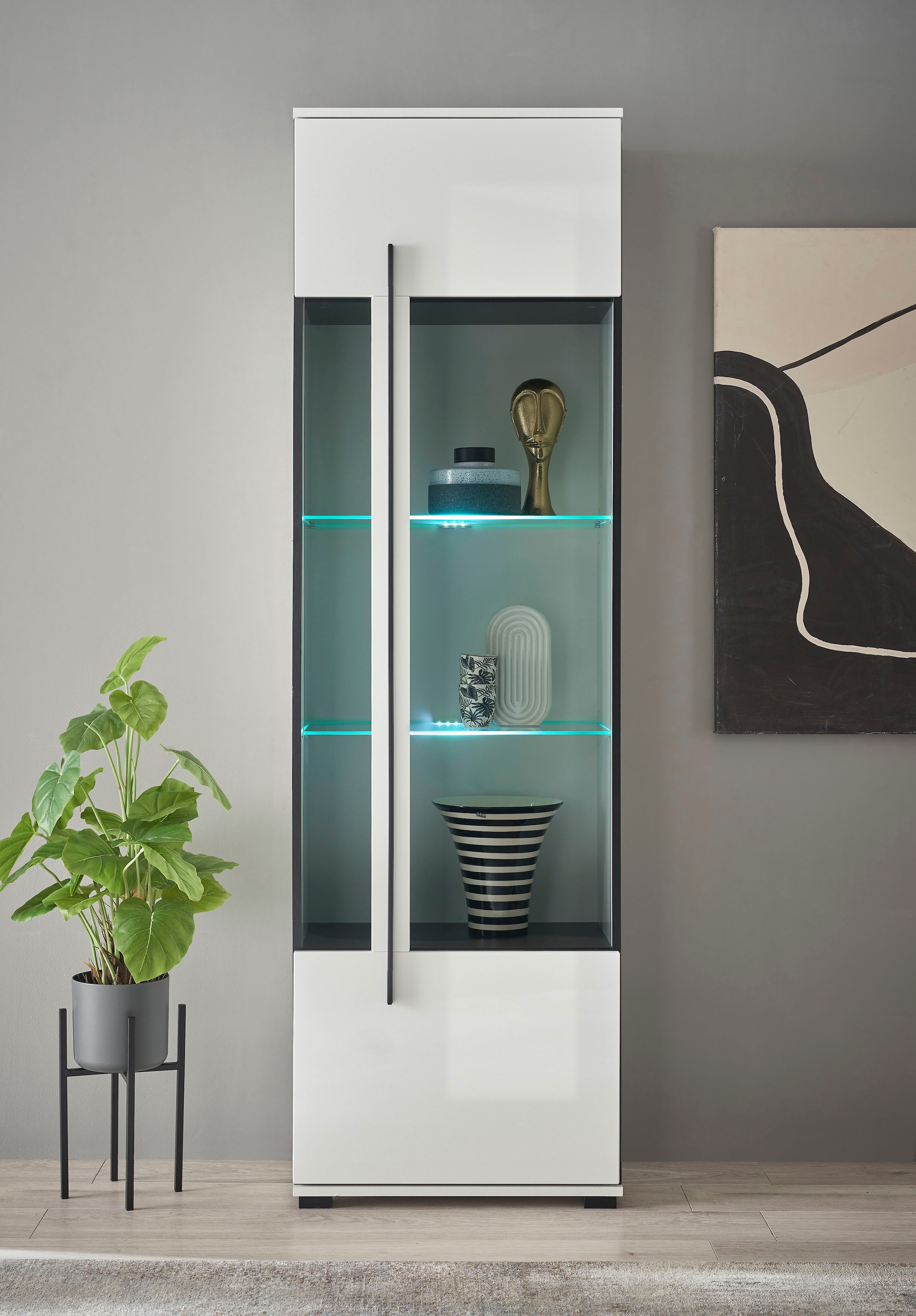 INOSIGN Vitrine »Cantara«, Höhe 200 cm