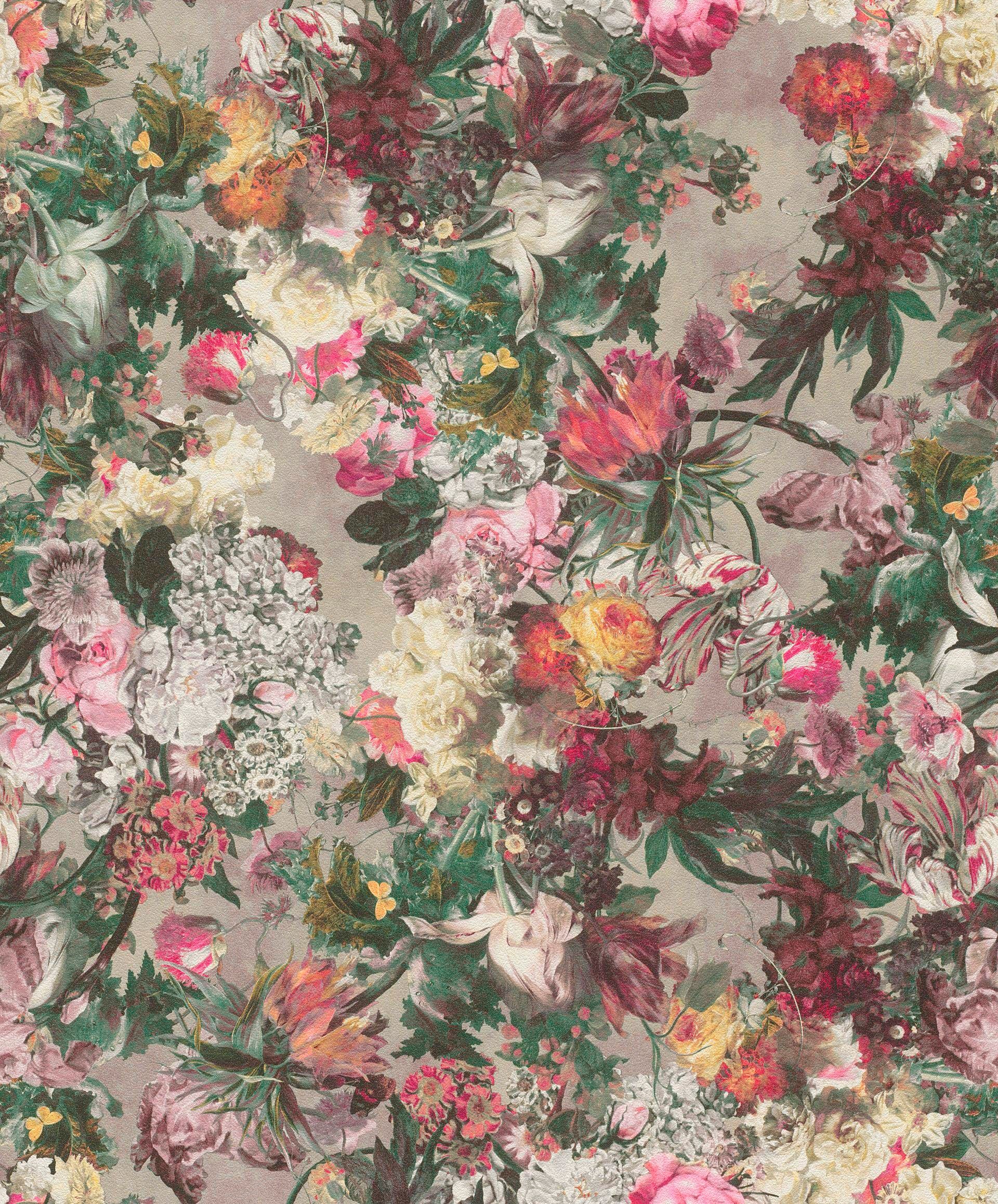 Image of Rasch Vinyltapete »Passepartout«, gemustert-geblümt bei Ackermann Versand Schweiz