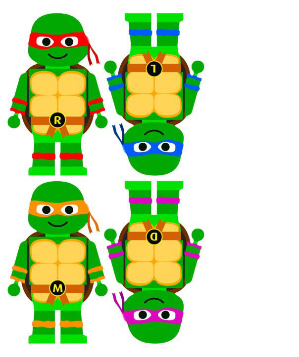 bequem »Teenage Ninja Mutant Wandtattoo Turtles«, (1 Wall-Art St.) kaufen