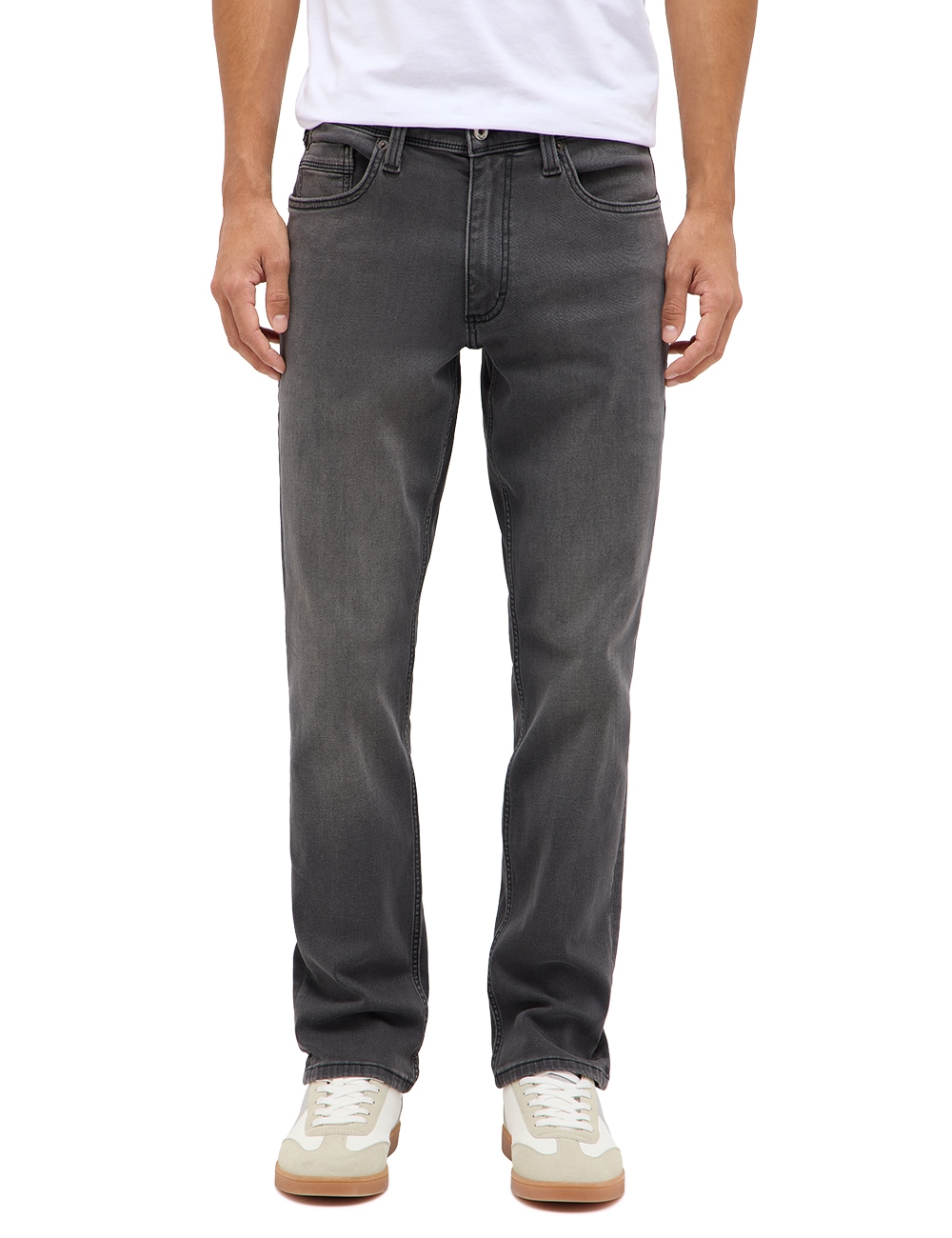 Image of MUSTANG 5-Pocket-Jeans "Style Washington Straight" mit leichten Abriebeffekten