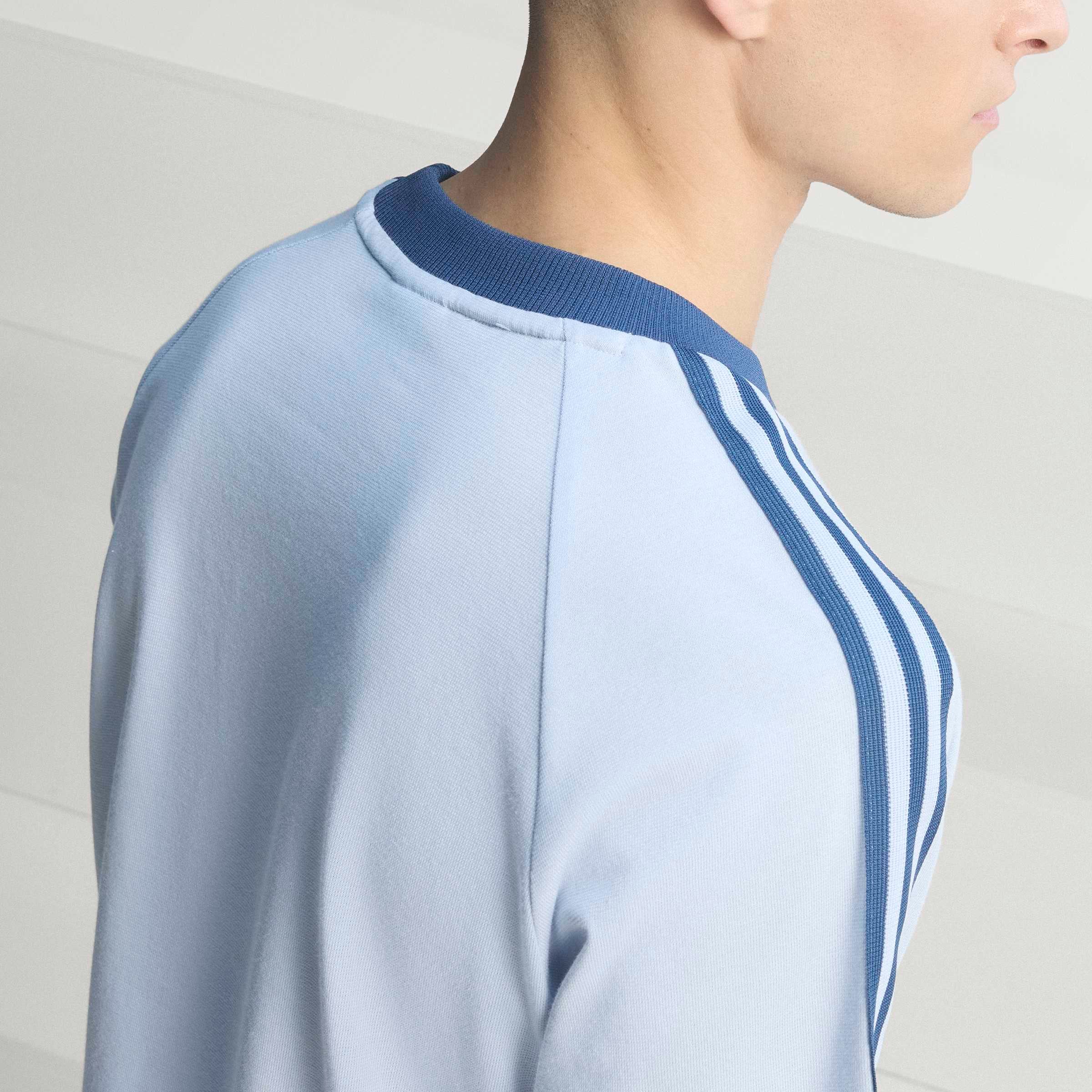 adidas Performance T-shirt »ITALIEN ORIGINALS« style sportif, sans fermeture, en coton