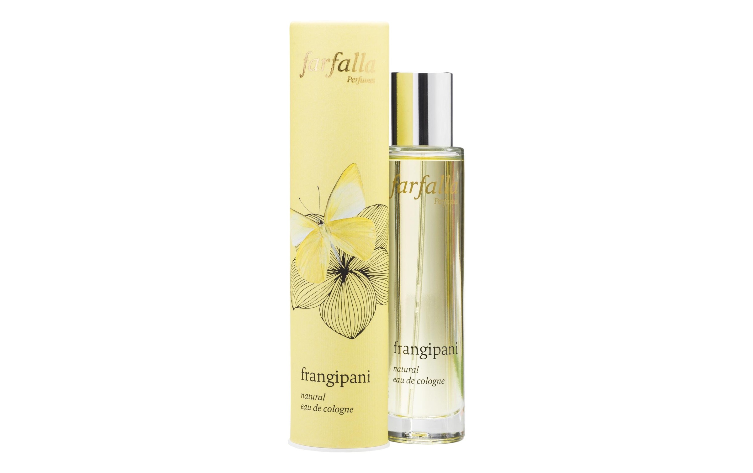 Image of Eau de Cologne "Farfalla Frangipani 50 ml"