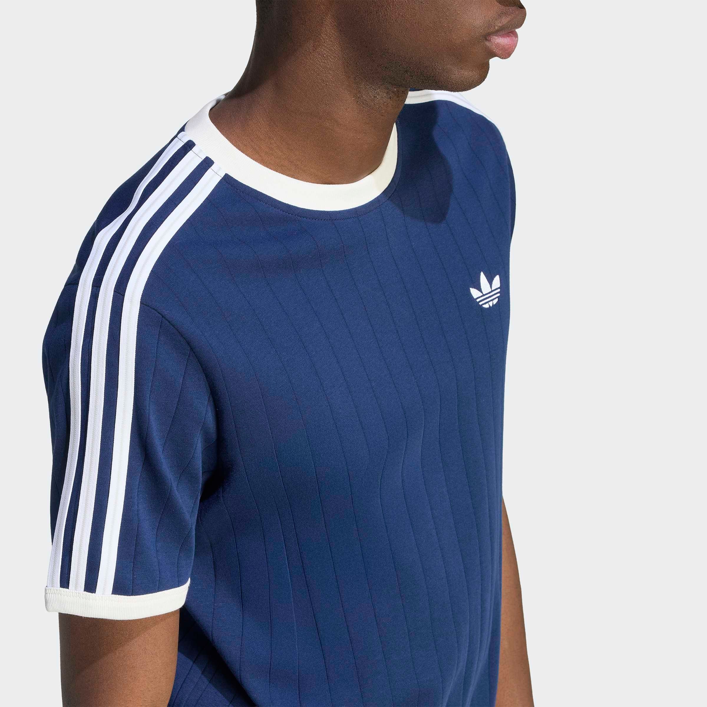 adidas Originals T-shirt »DROP NEEDLE 3-STREIFEN« pour adultes, style sportif, longueur normale, manches courtes