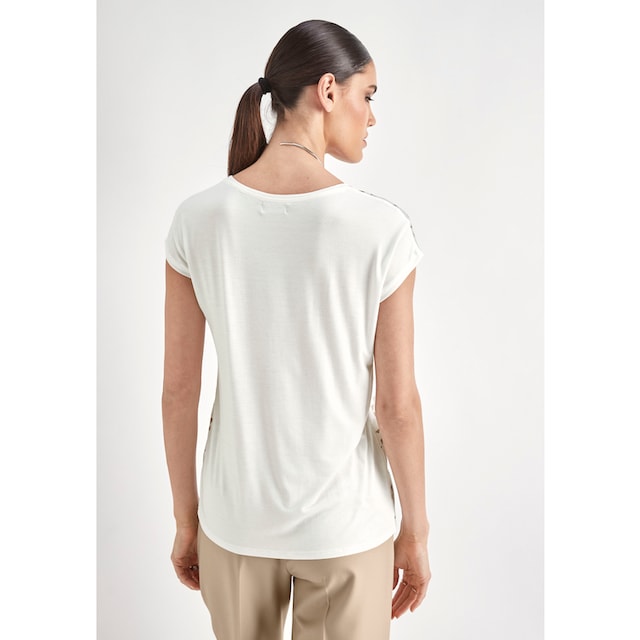 HECHTER PARIS T-Shirt, mit kurzen Ärmeln versandkostenfrei auf