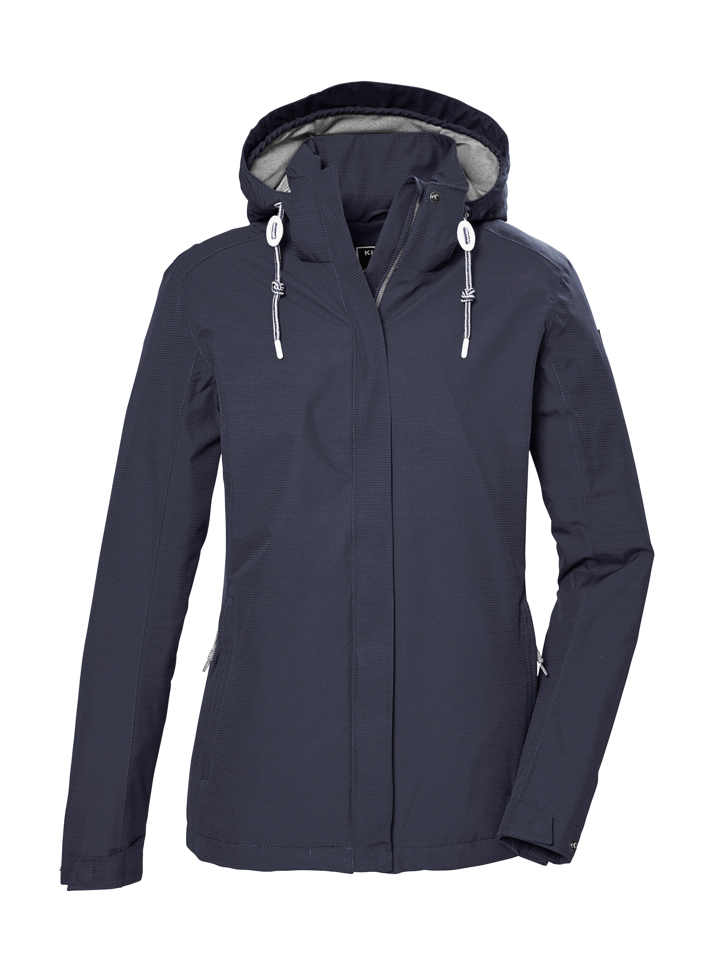 Killtec Veste d'extérieur »KOS 61 WMN JCKT« Funktionsjacke: wasser- und winddicht, atmungsaktiv, abnehmbare Kapuze
