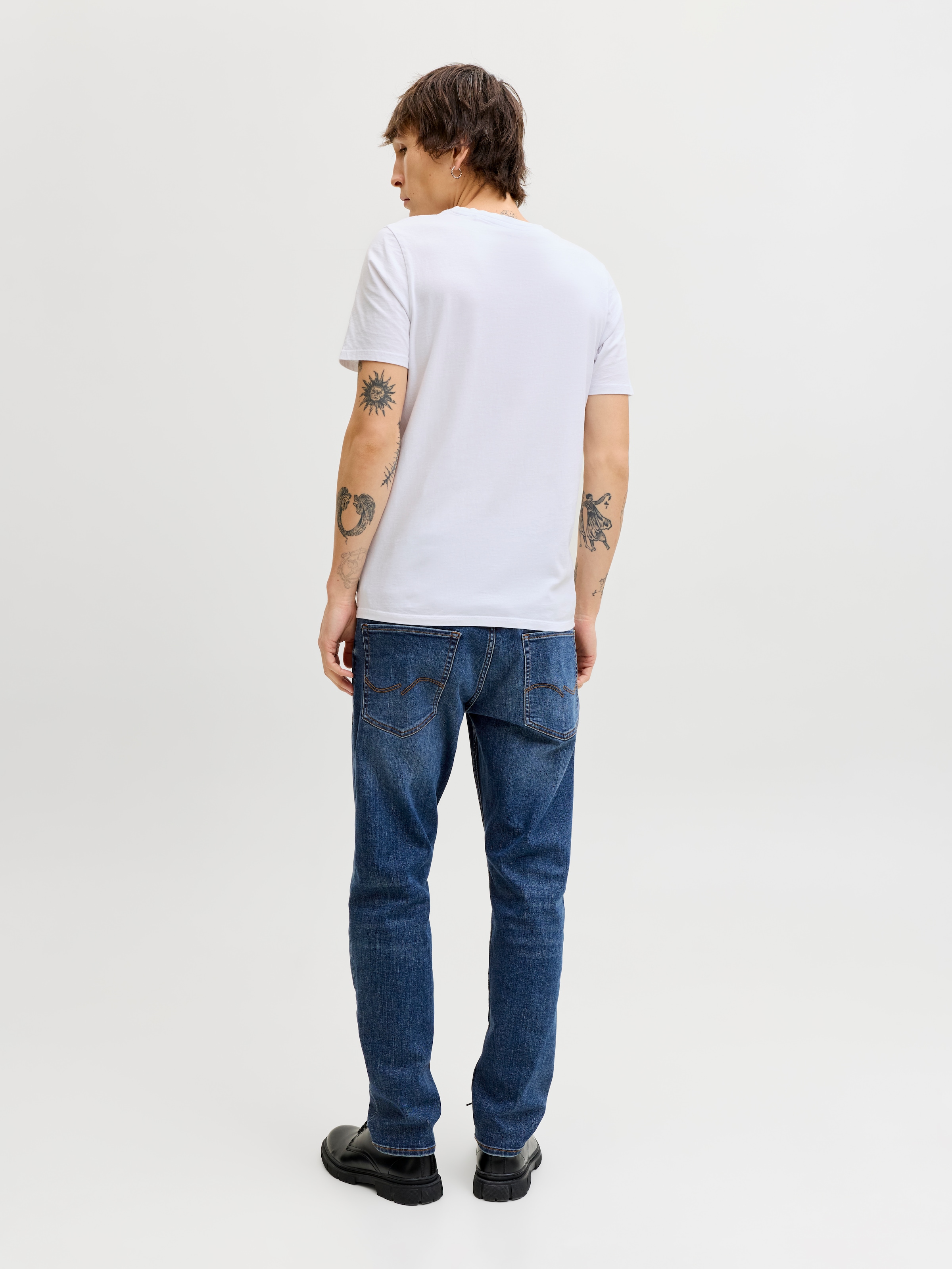 Jack & Jones Jeans taille basse »JJIMIKE JJORIGINAL ST 171 NOOS« mélange de coton, coupe comfort
