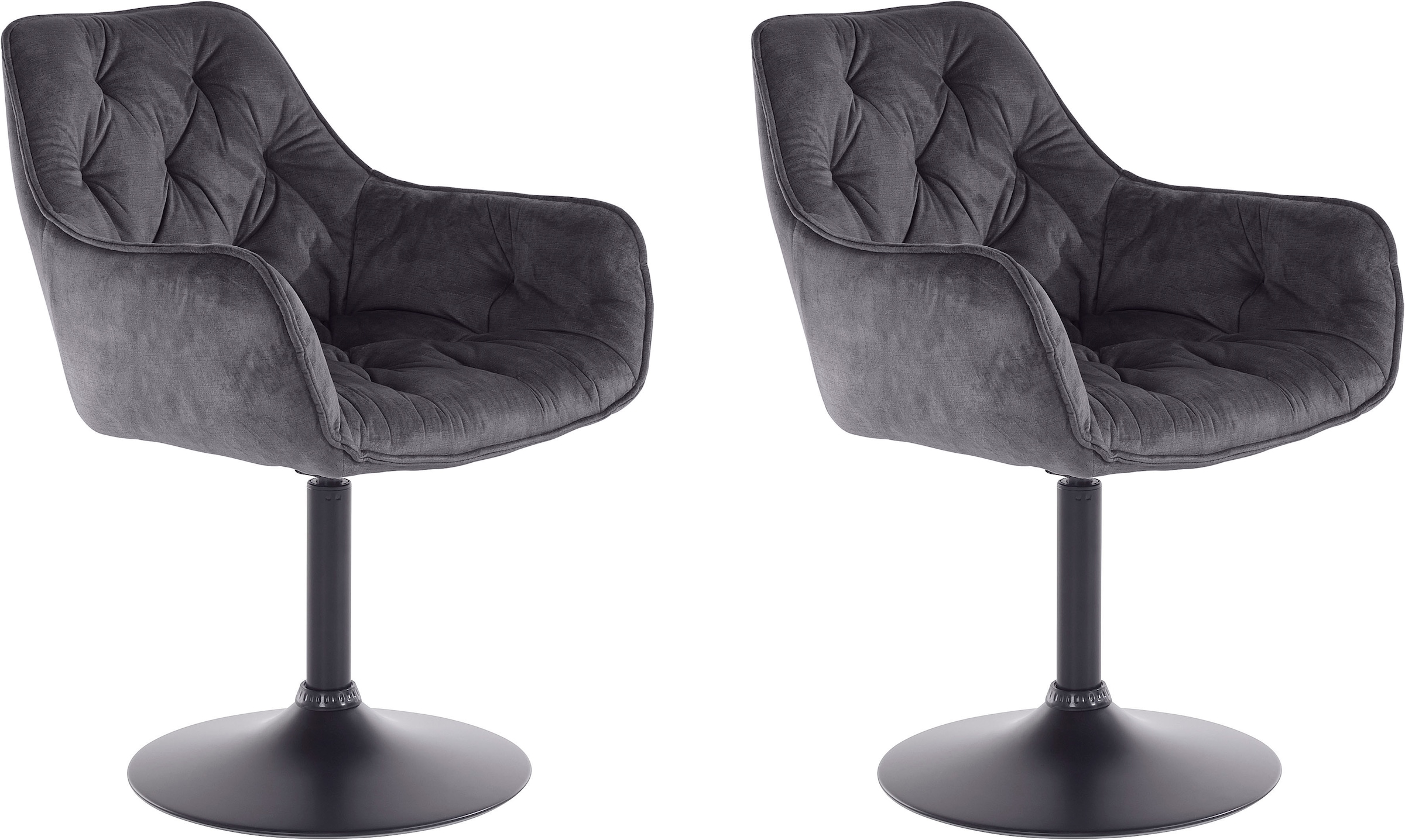 Image of HELA Esszimmerstuhl "BIRTE" (Set) 2 Stk.Drehfunktion, als Einzelstuhl oder im 2er-Set