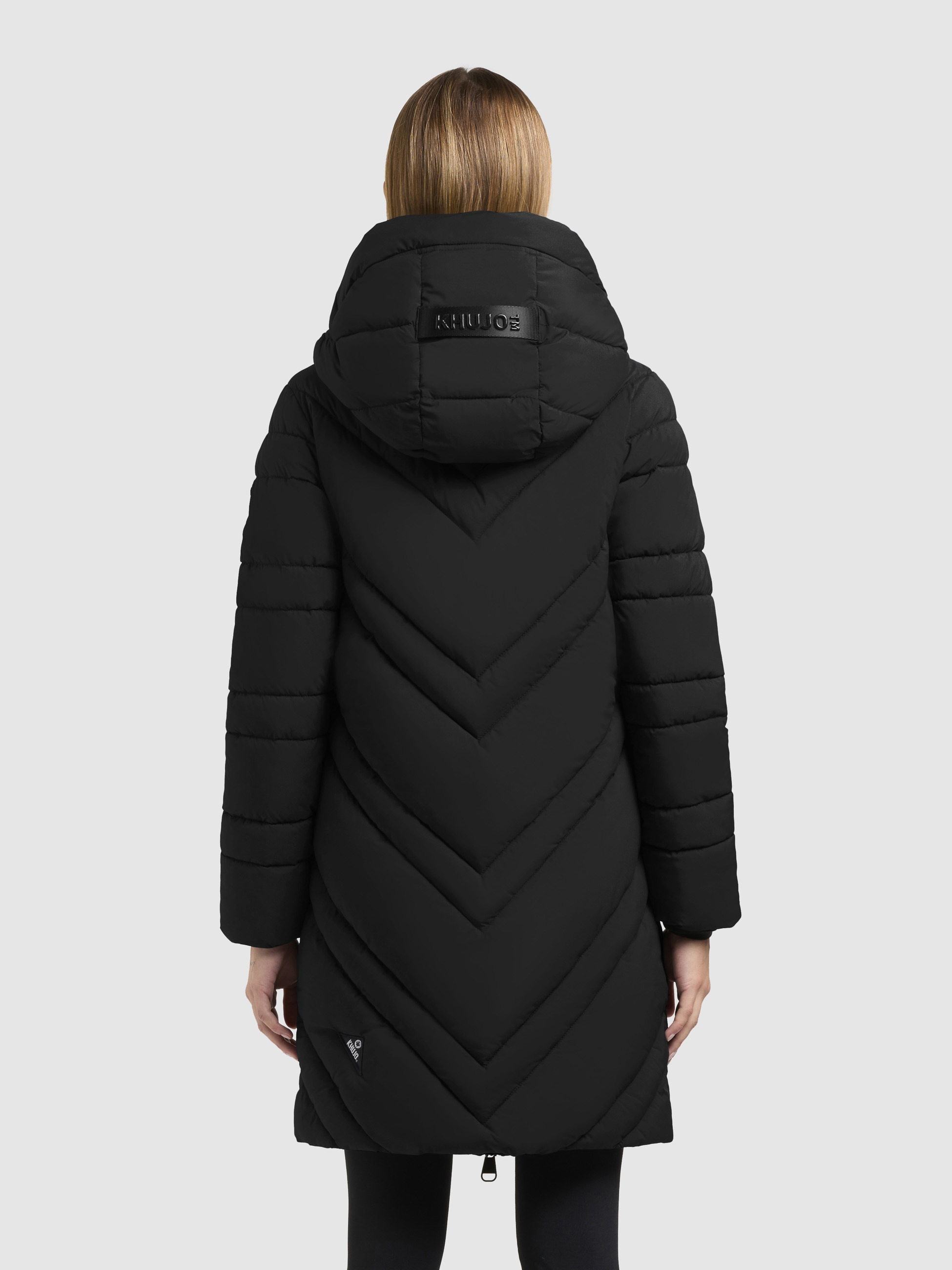 khujo Steppmantel »TABY2« Taschenbeutel mit Fleece