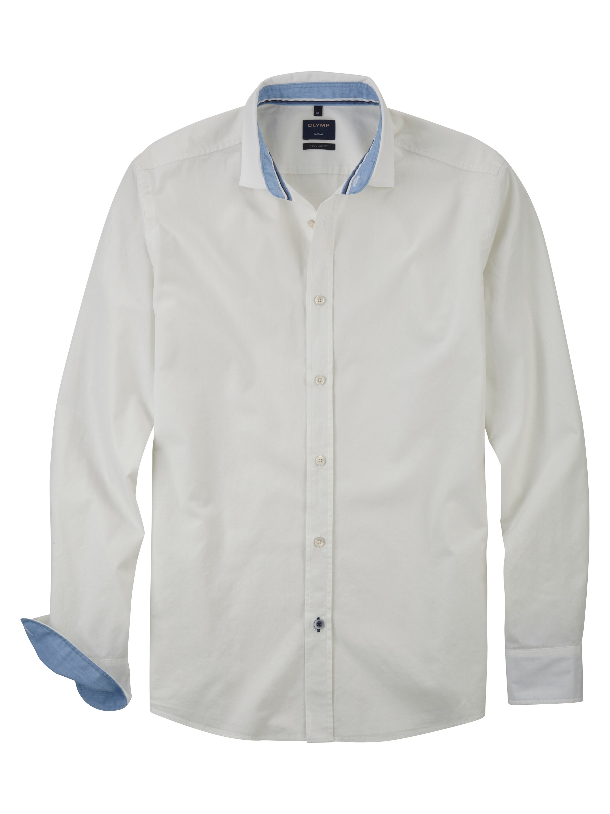 Image of OLYMP Langarmhemd "Hemd Casual" mit feiner Struktur