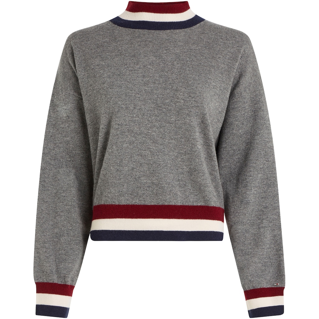 Tommy Hilfiger Strickpullover »GS WOOL CASHMERE MOCK-NK SWT«