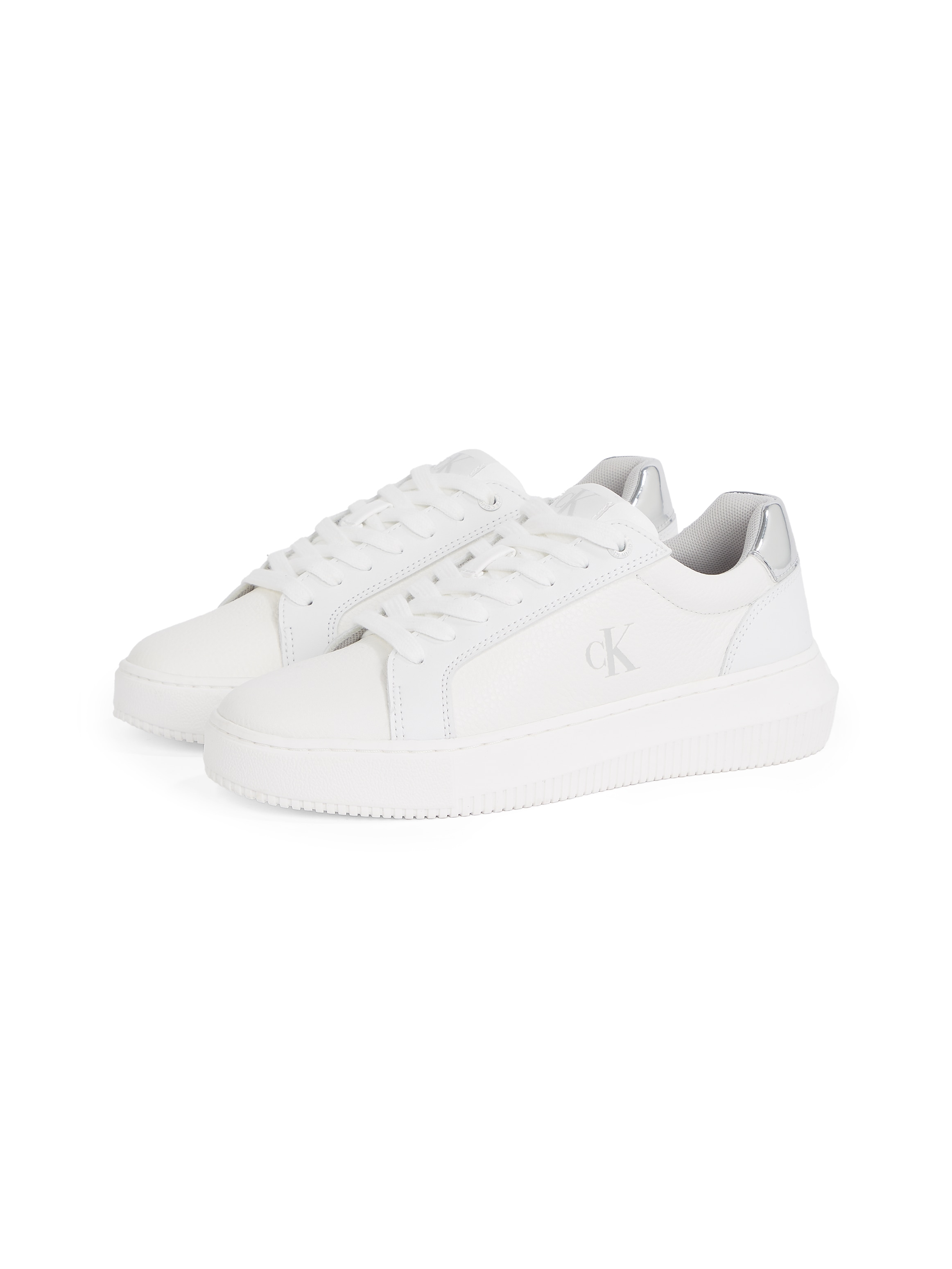 Image of Calvin Klein Jeans Sneaker "CHUNKY CUPSOLE LOW MG", Schnürschuh, Freizeitschuh, Halbschuh mit Fersenkontrast