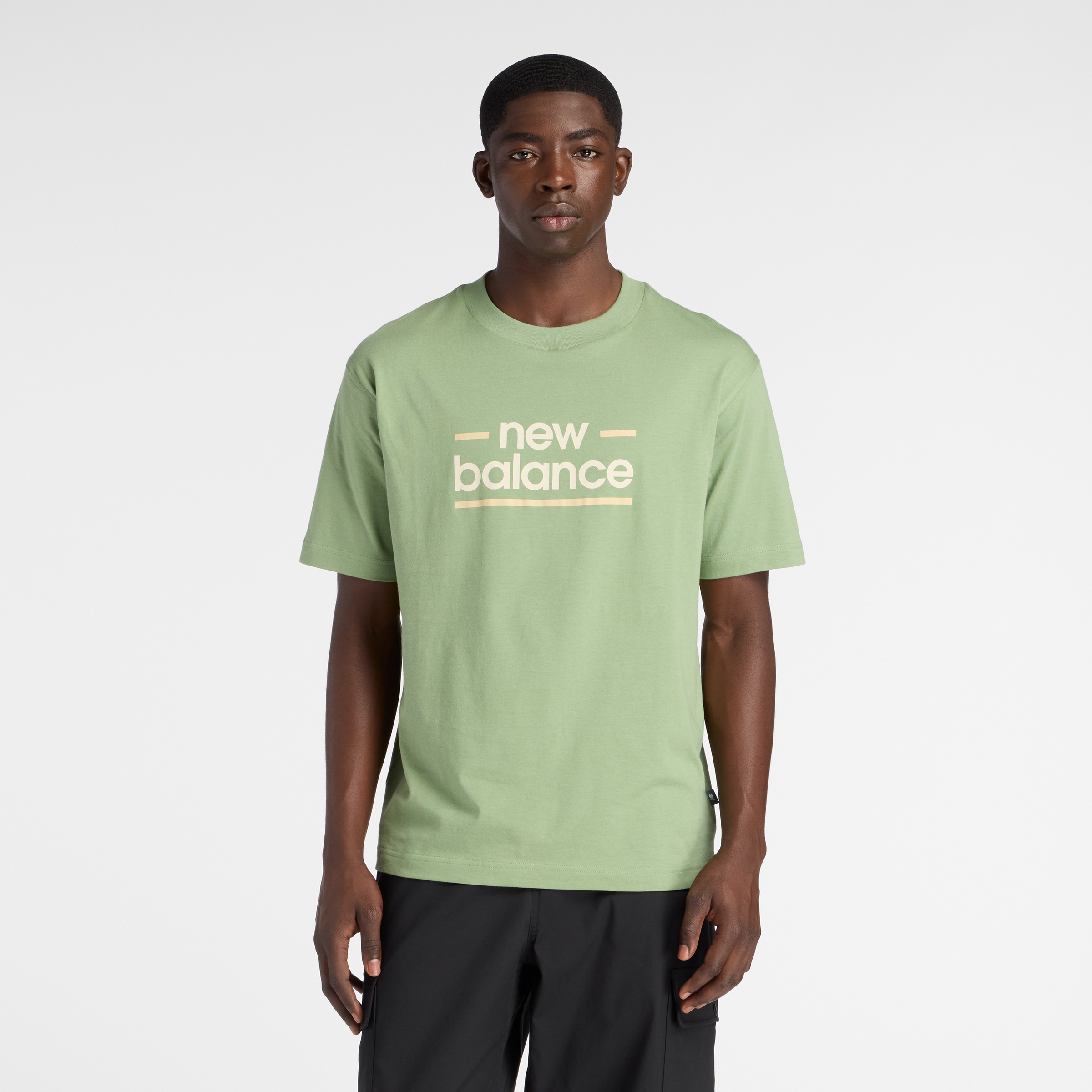Image of New Balance T-Shirt "MENS LIFESTYLE T-SHIRT" für Erwachsene, sportlicher Stil, für sportliche Aktivitäten