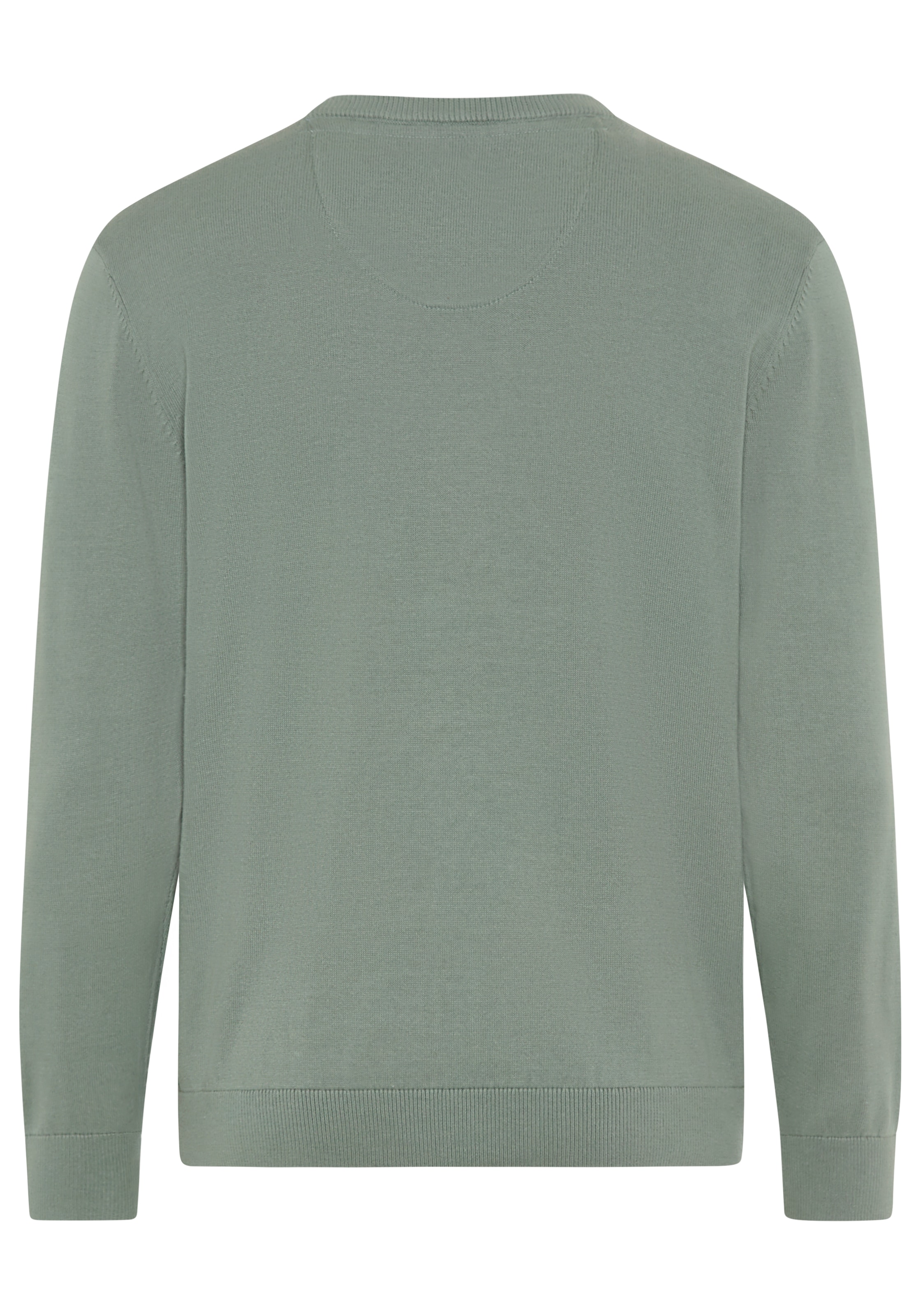 DELMAO Rundhalspullover »Neue Kollektion!« in Feinstrick , ideal für die Übergangszeit