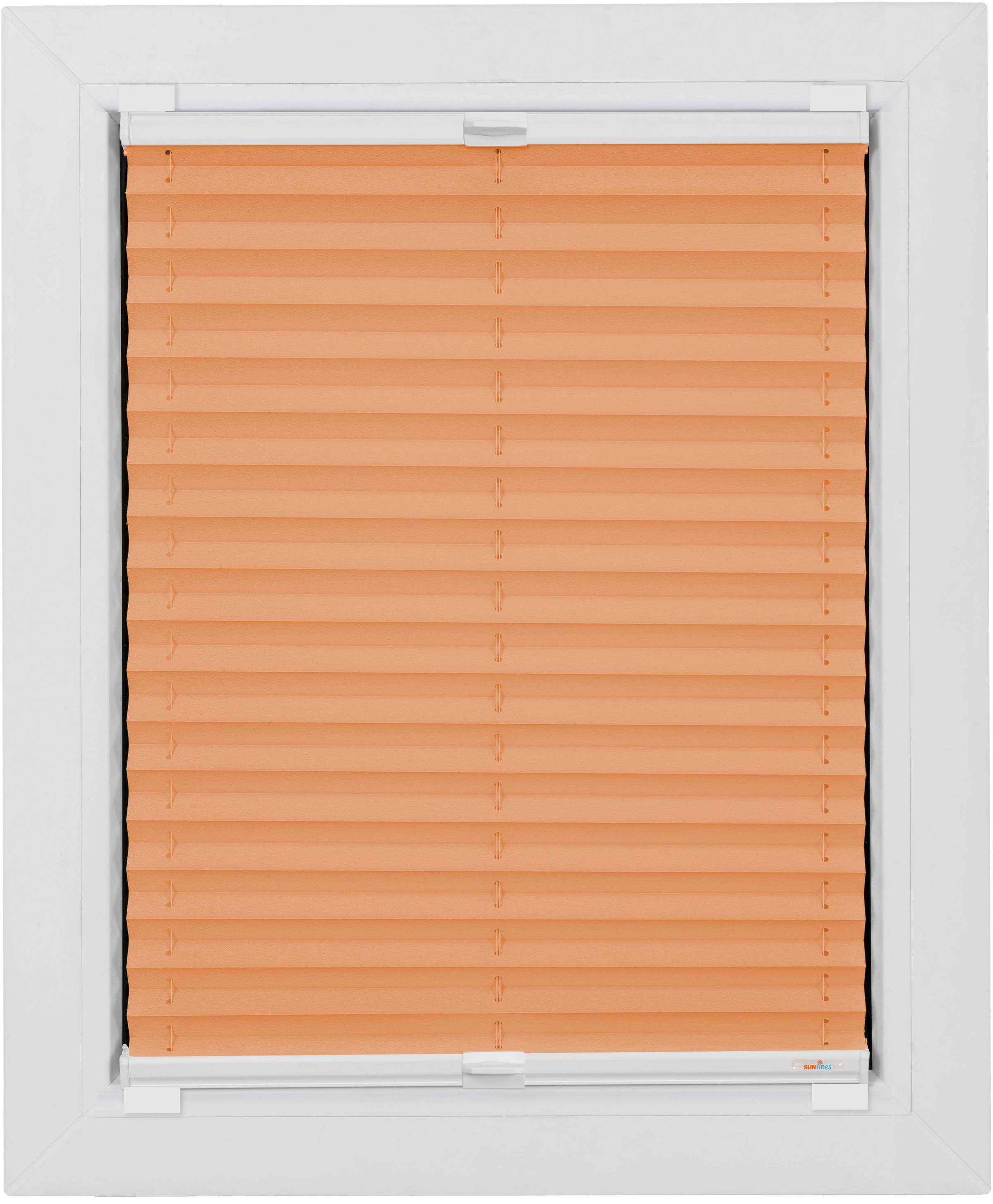 Image of sunlines Klebe-Plissee »One Size Style Plain«, blickdicht, ohne Bohren, verspannt, Höhe 130cm bei Ackermann Versand Schweiz