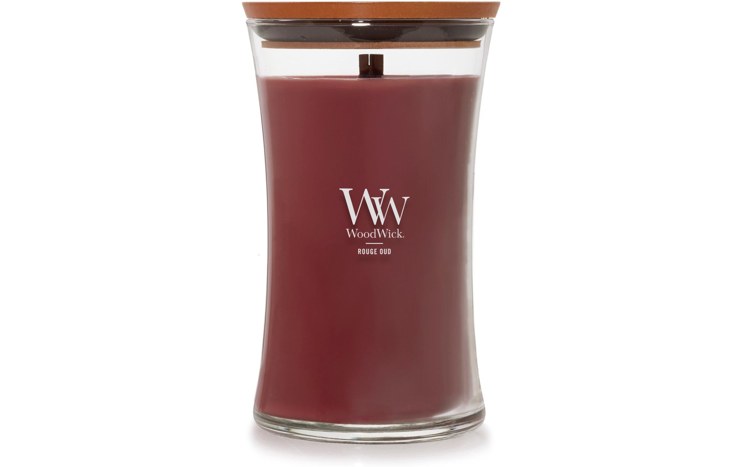 Image of Woodwick Duftkerze "Rouge Oud Large Jar"
