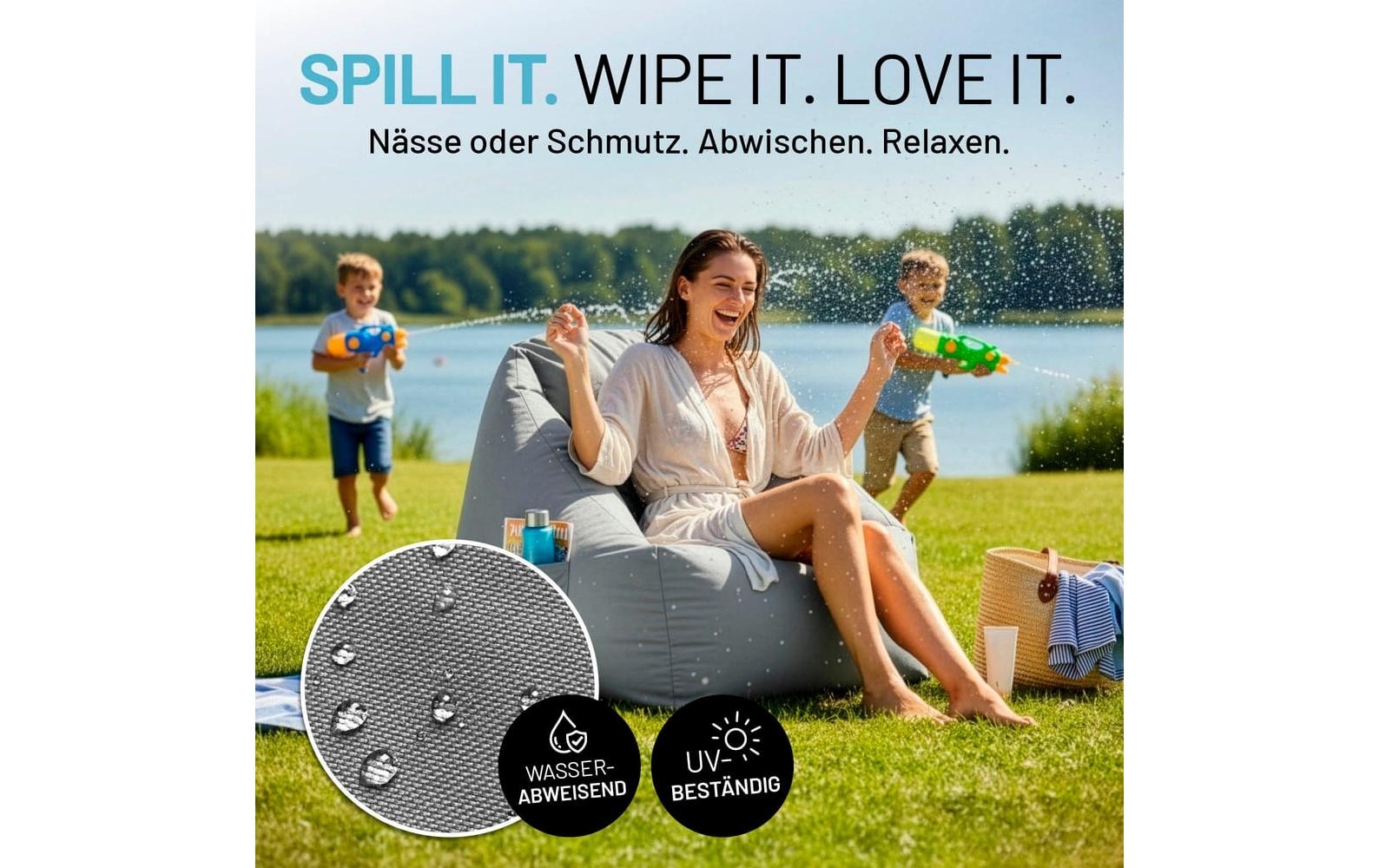 Lumaland Sitzsack »AIR-Sessel In-& Outdoor«