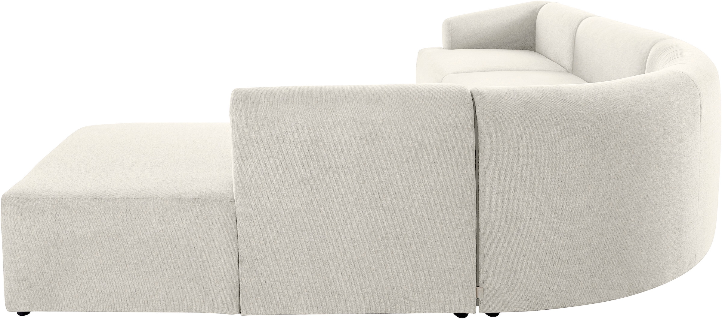 LeGer Home by Lena Gercke Ecksofa »LYZA L-Form links/rechts, Modularsofa "XL", Masse B/T/H: 287/267/74 cm« aus 4 Modulen, zusammen oder einzeln stellbar