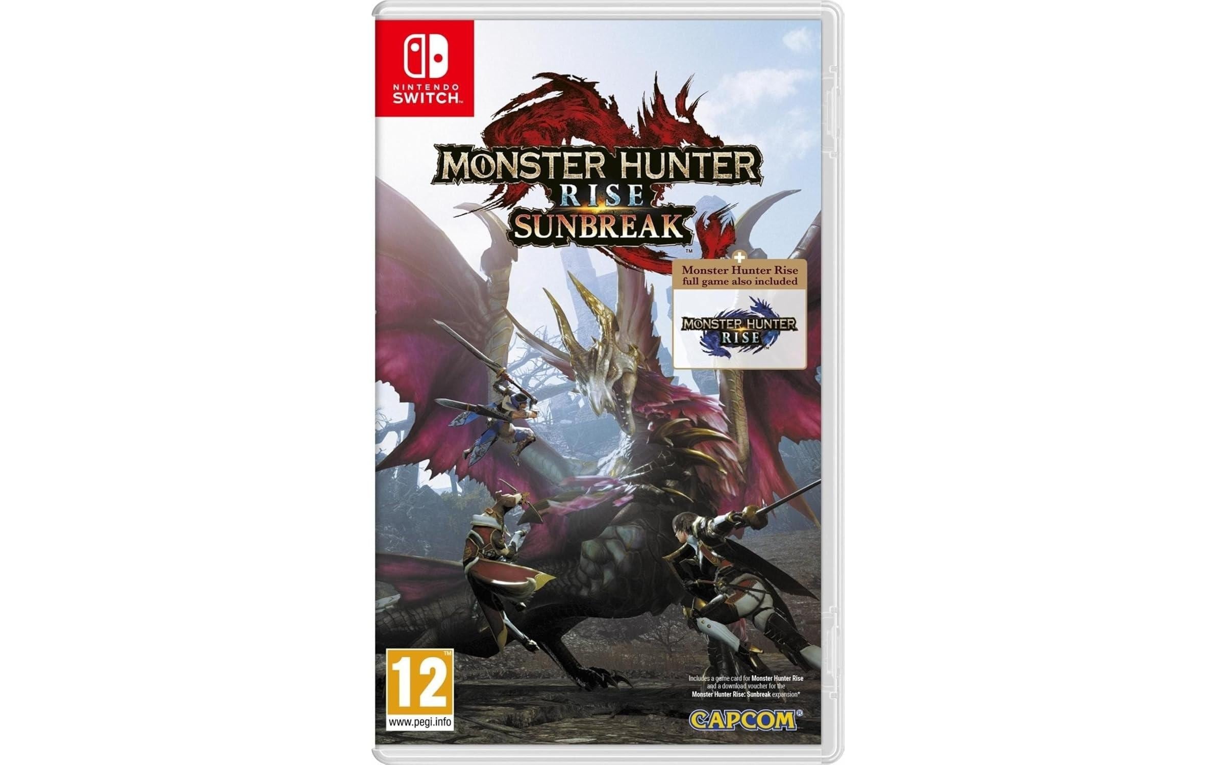 Image of Capcom Spielesoftware "Monster Hunter Rise + Sunbreak (Box)" Nintendo Switch