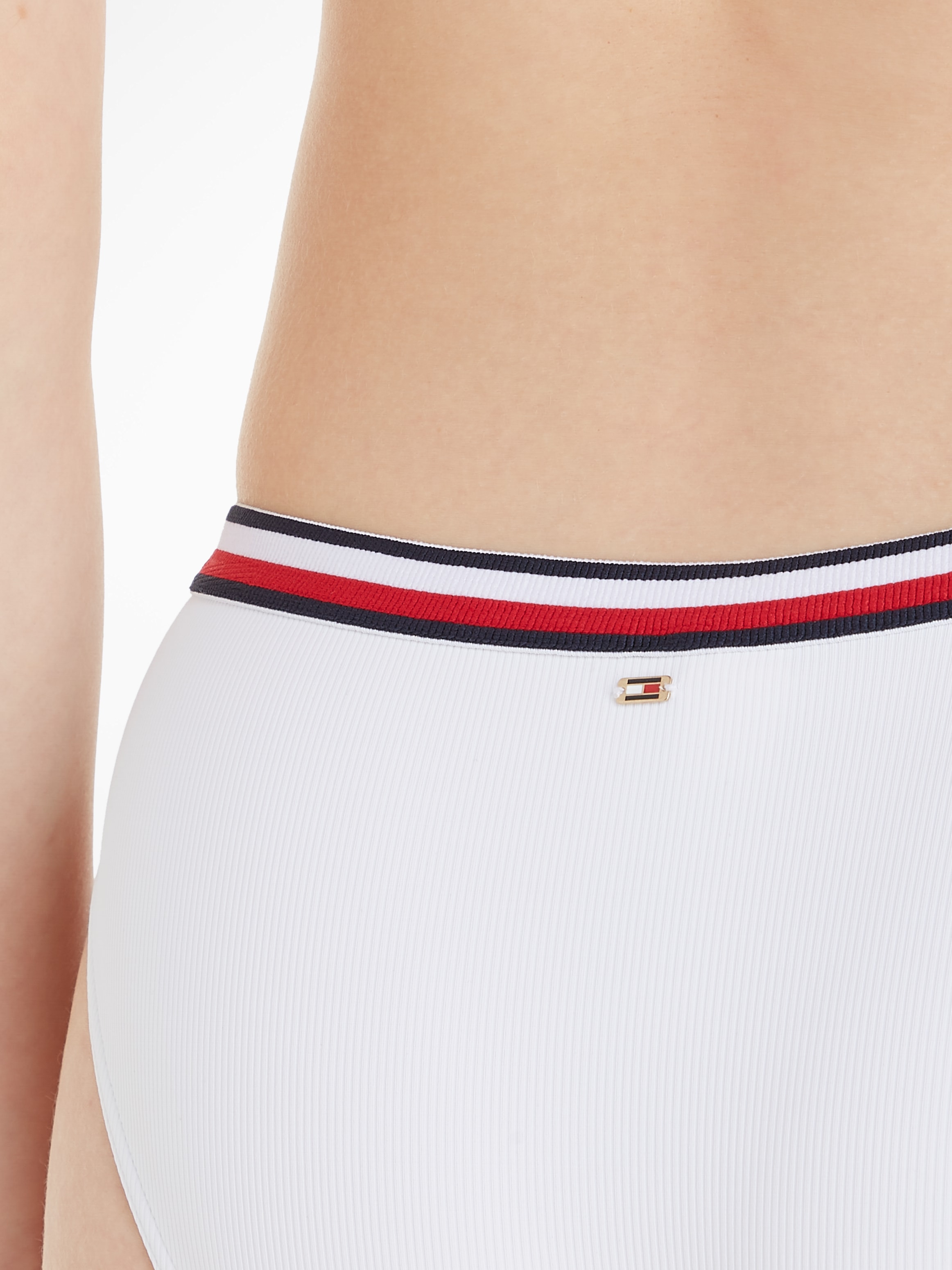 Tommy Hilfiger Swimwear Bikini-Hose »BIKINI«, mit Logo-Bund