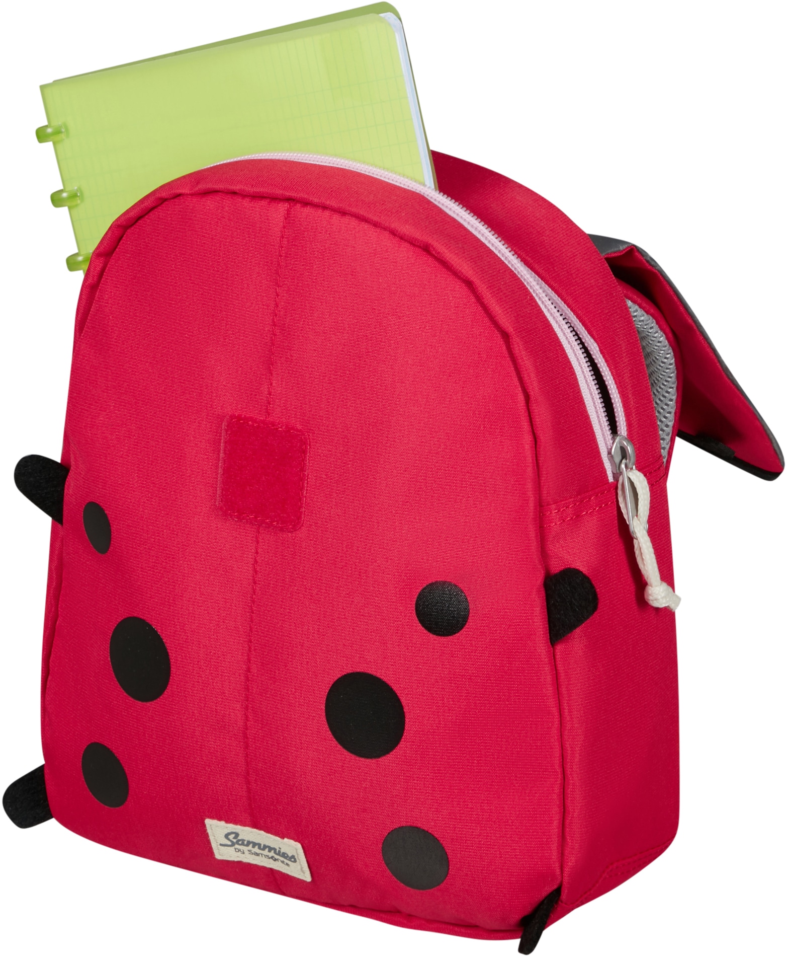 Samsonite Kinderrucksack »Happy Sammies ECO, S, Ladybug Lally«, Kindergartenrucksack Kinderfreizeitrucksack Kinder-Backpack