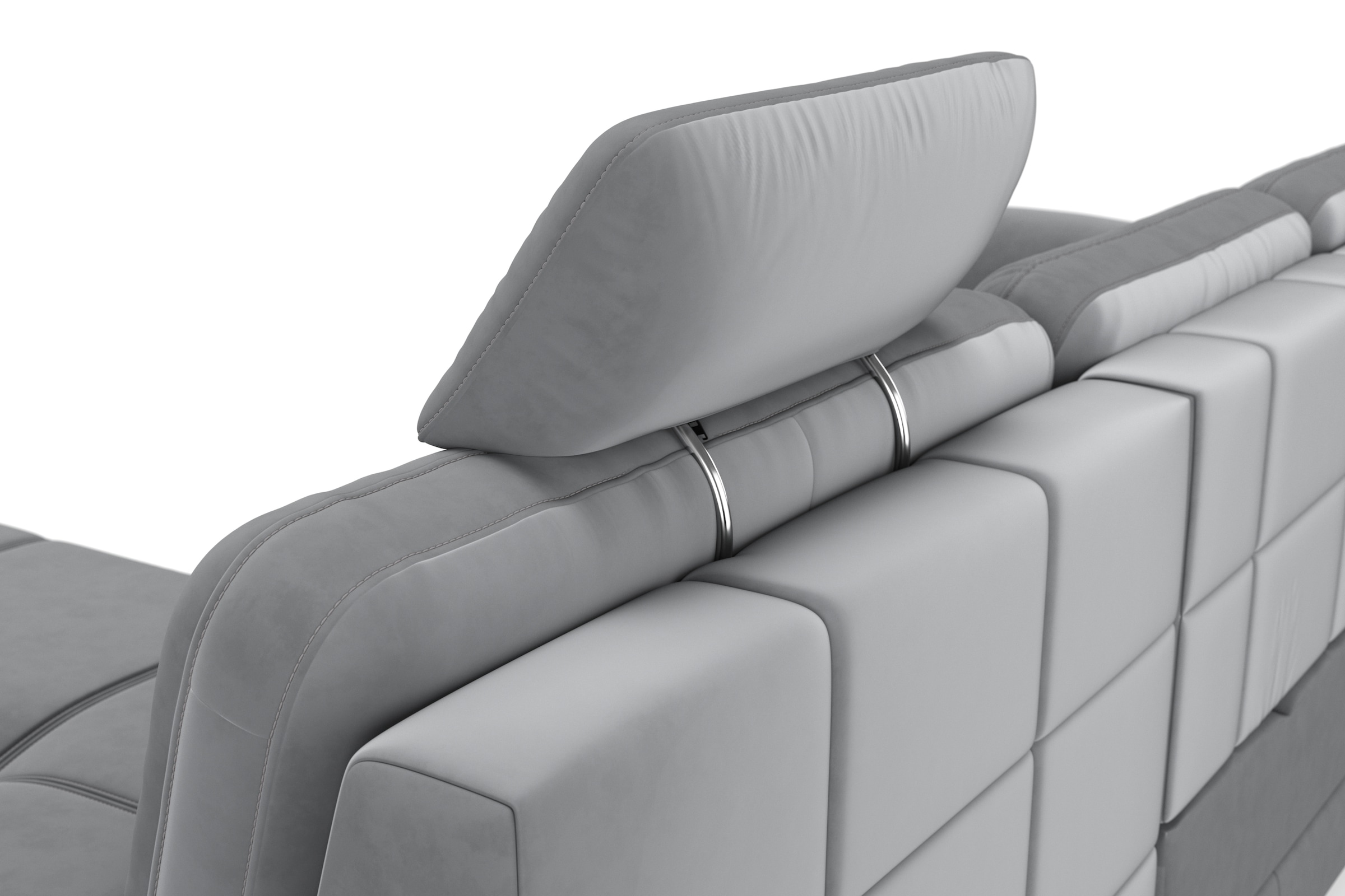 sit&more Ecksofa »Bendigo L-Form« inklusive Sitztiefenverstellung, Bodenfreiheit 12 cm, in 2 Fussfarben