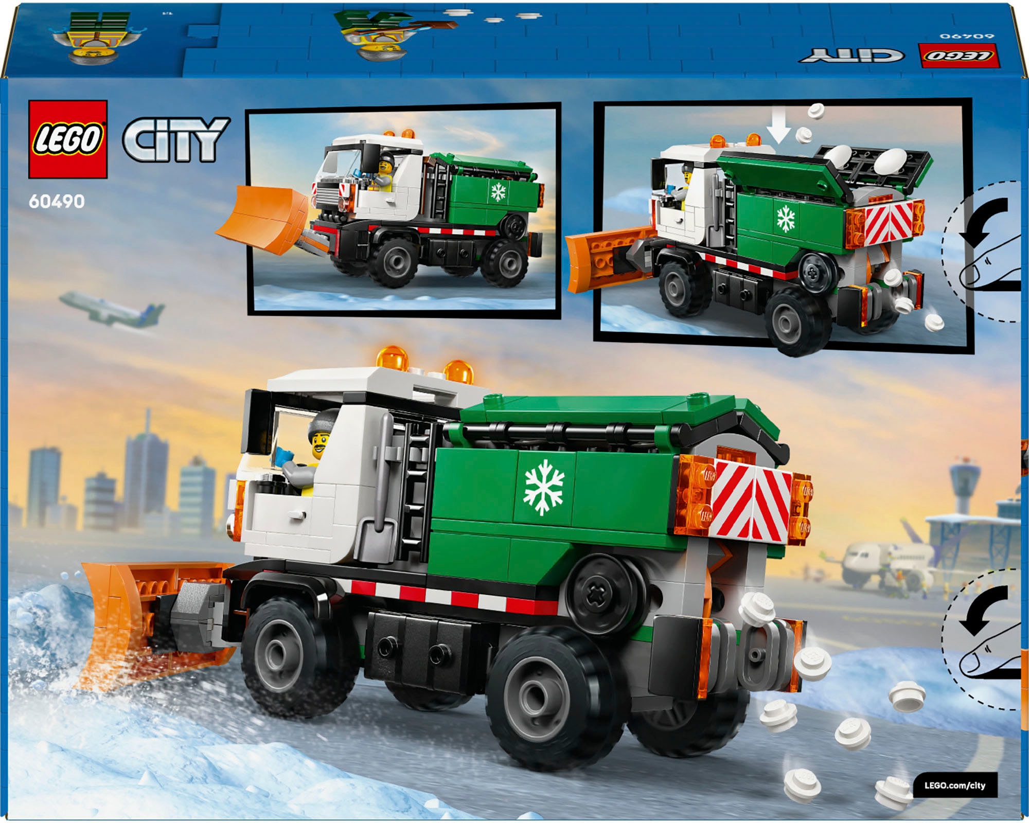 LEGO® Pions de construction »Schneepflug (60490), LEGO City« Made in Europe
