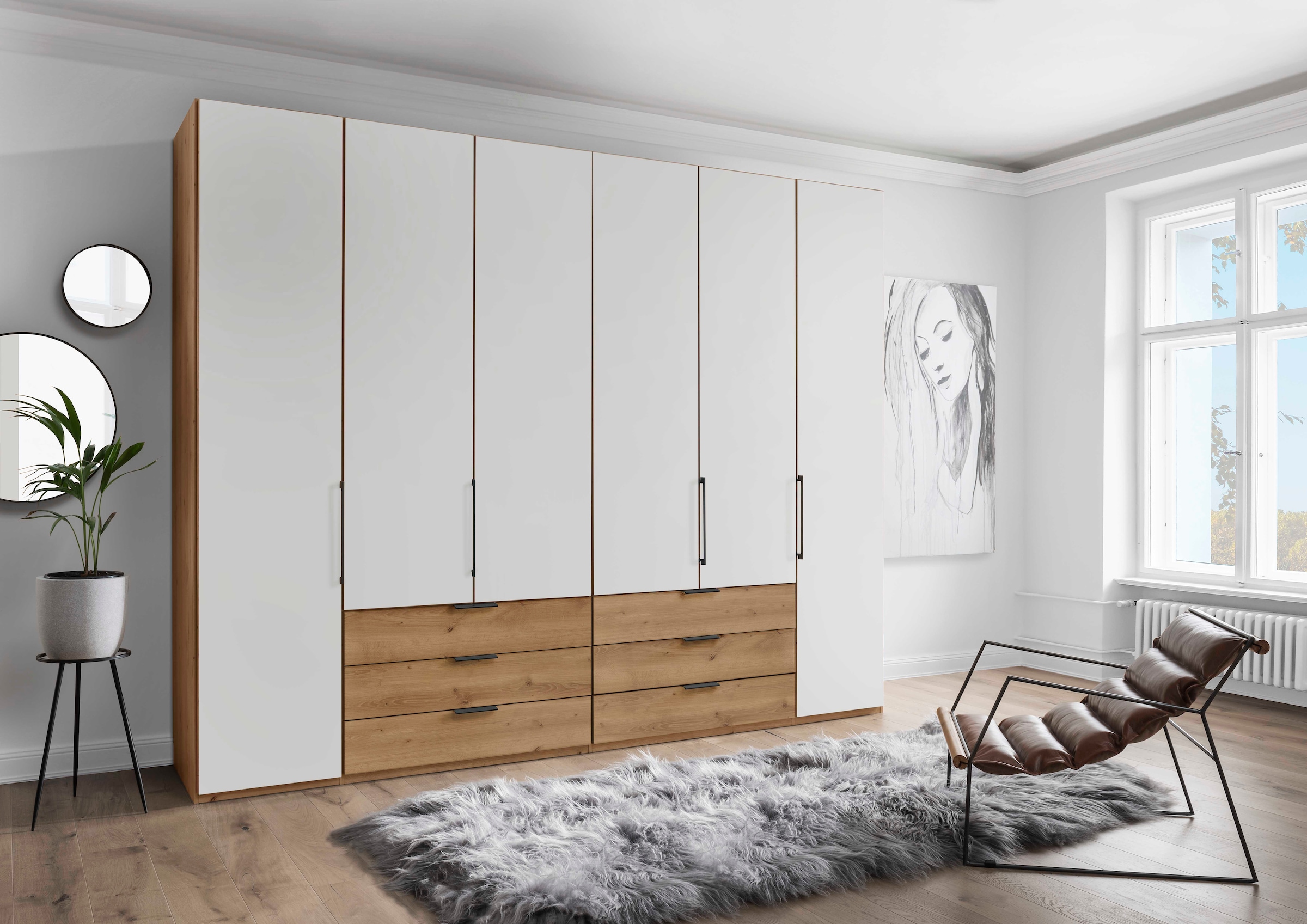 Image of WIEMANN Kleiderschrank "Monaco" hochwertige Beschläge